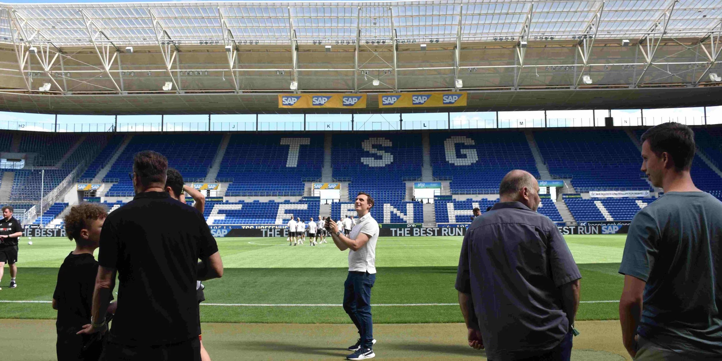 Blick ins Stadion