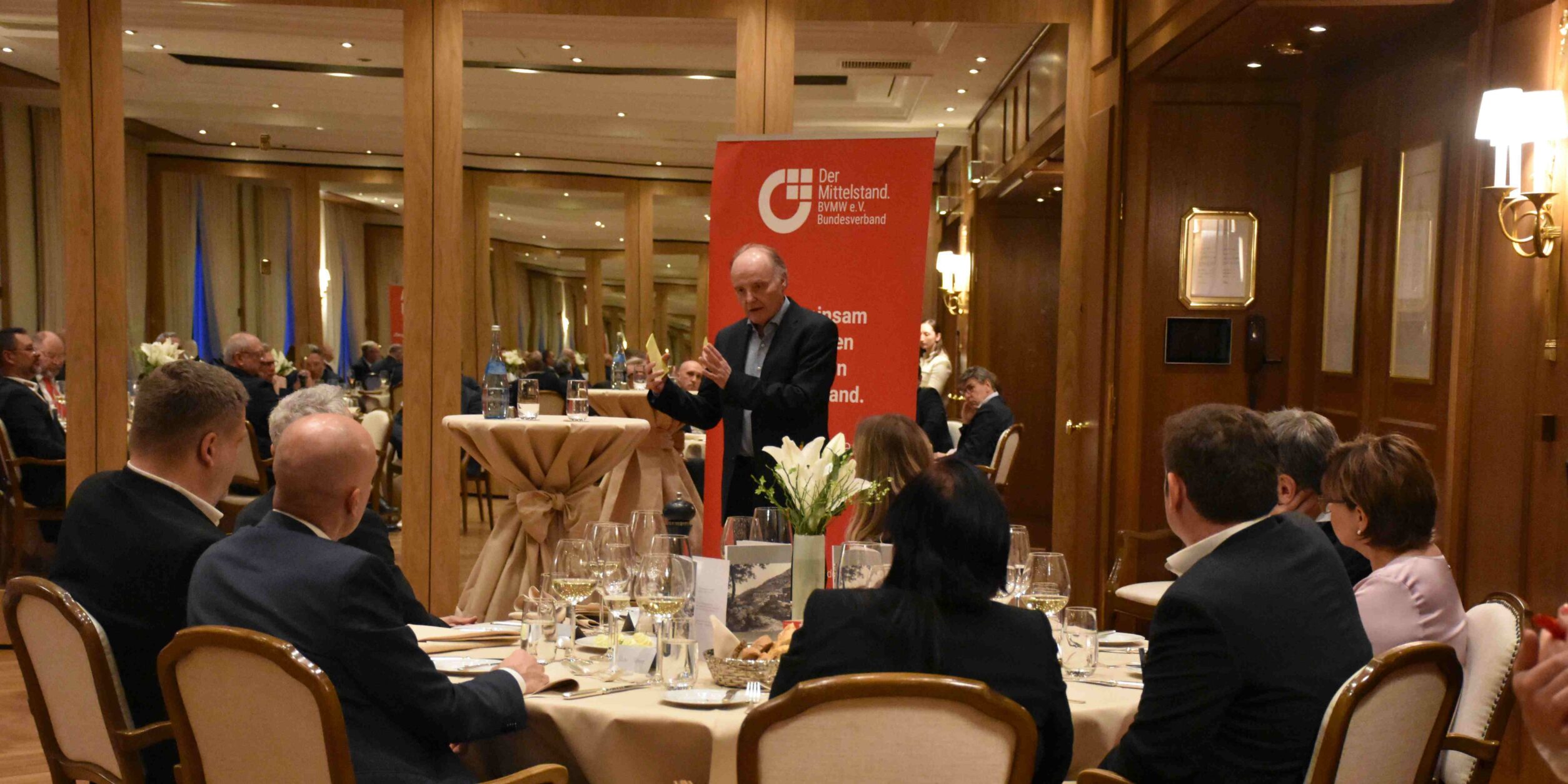 Blick auf den Referenten