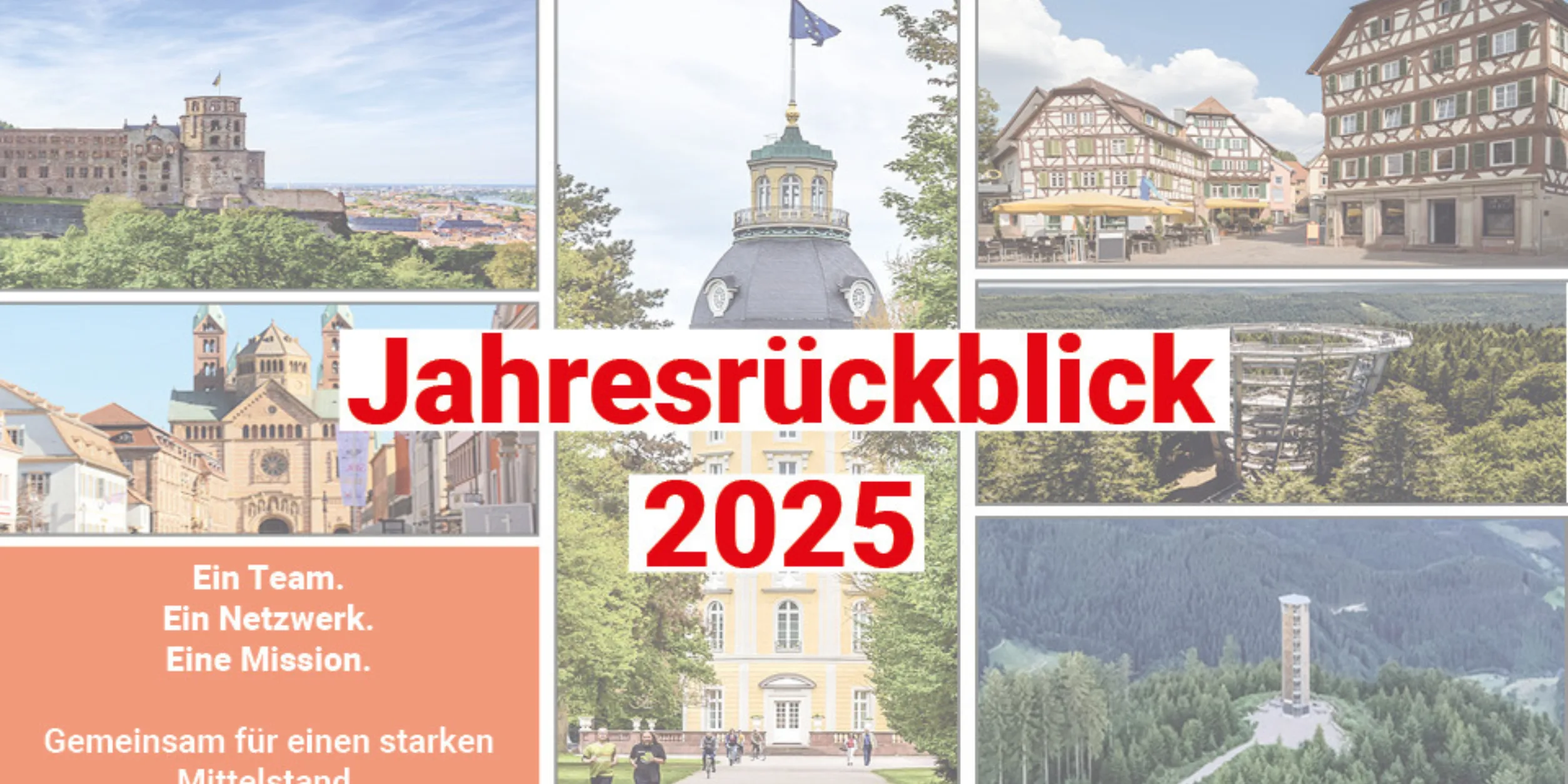 Banner mit einzelnen Besonderheiten der Gebiete in der Wirtschaftsregion Nordbaden-Rhein-Neckar