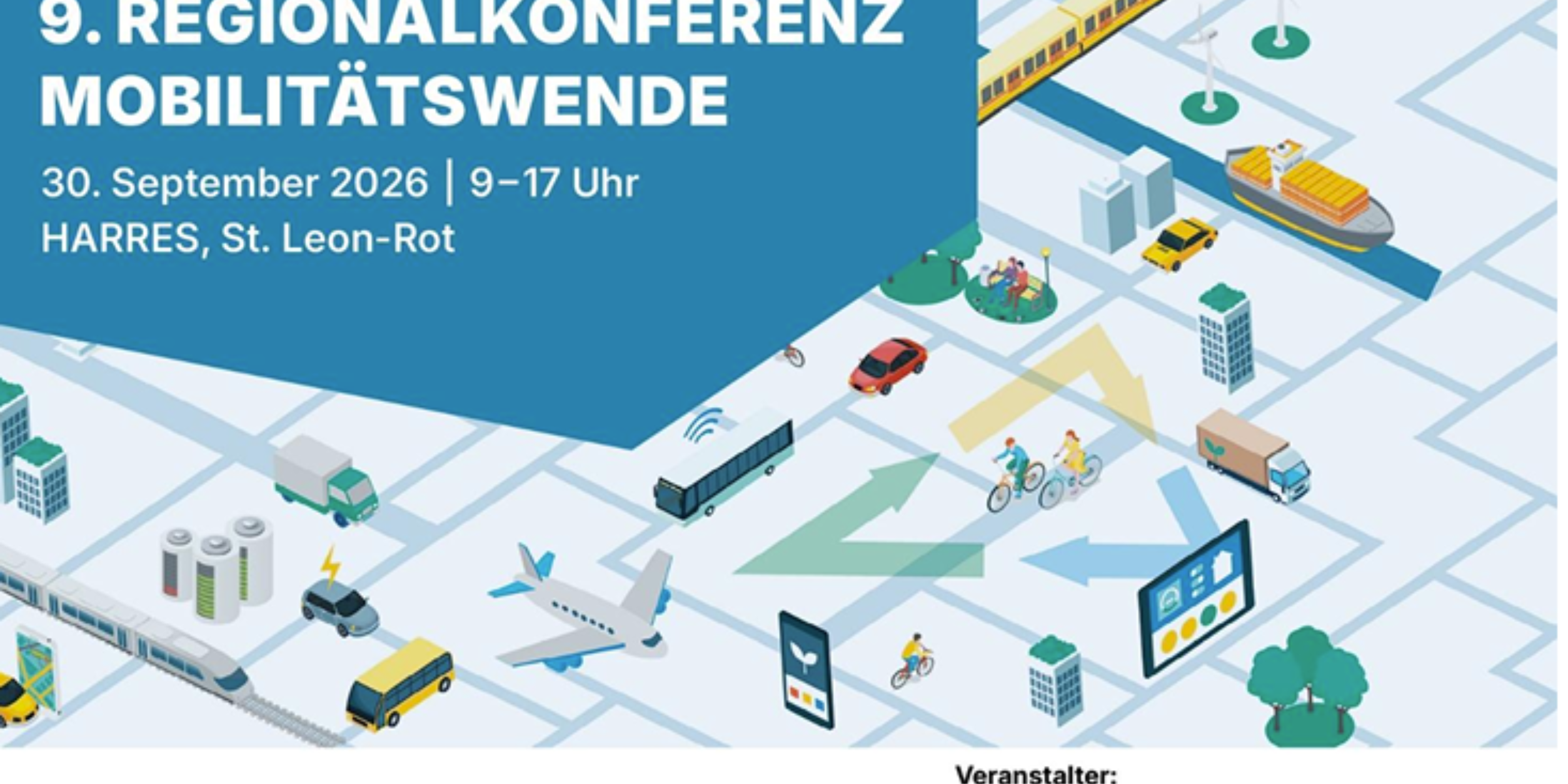 Banner Regionalkonferenz Mobilitätswende 2026