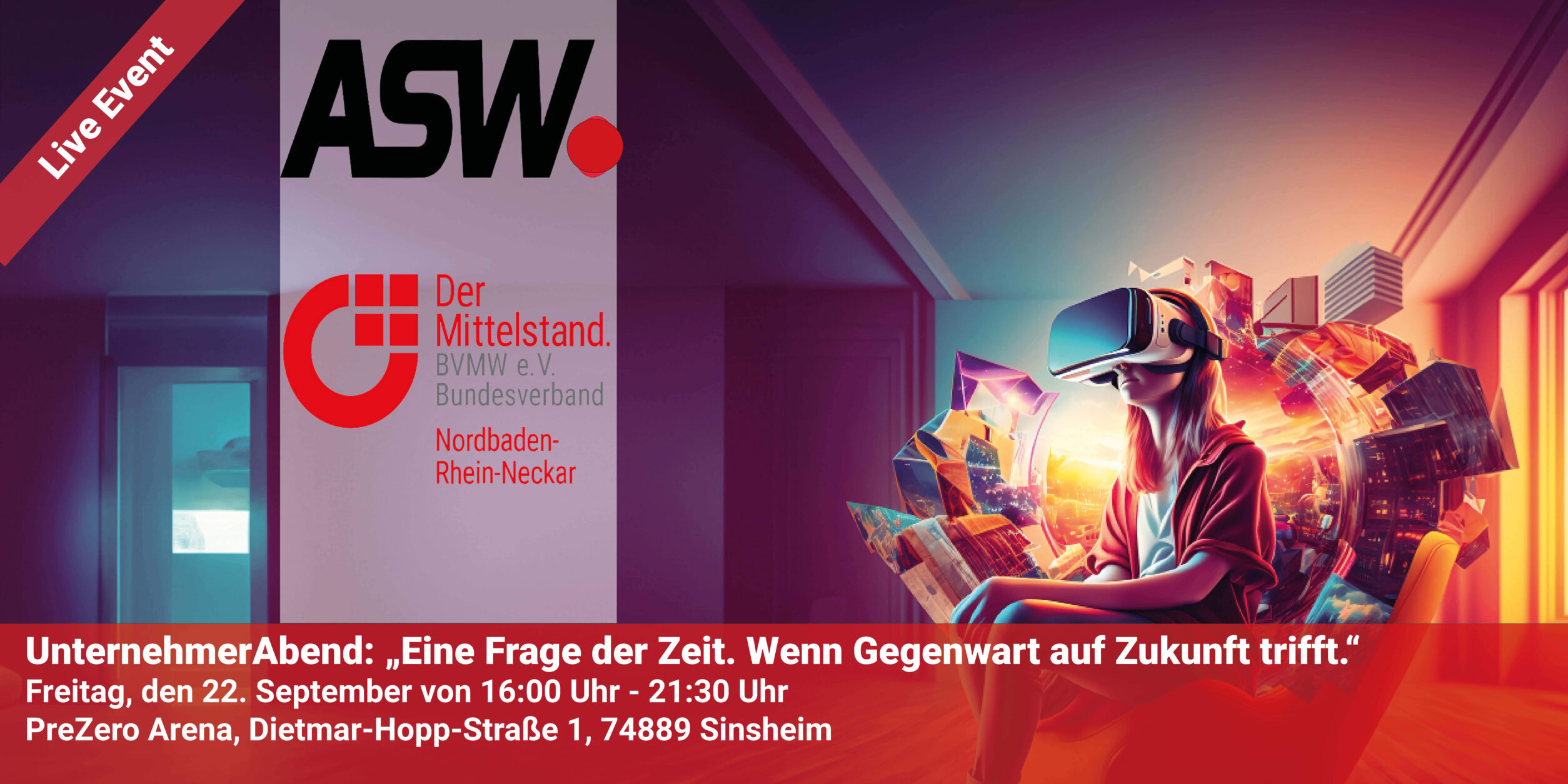 Banner Unternehmerabend