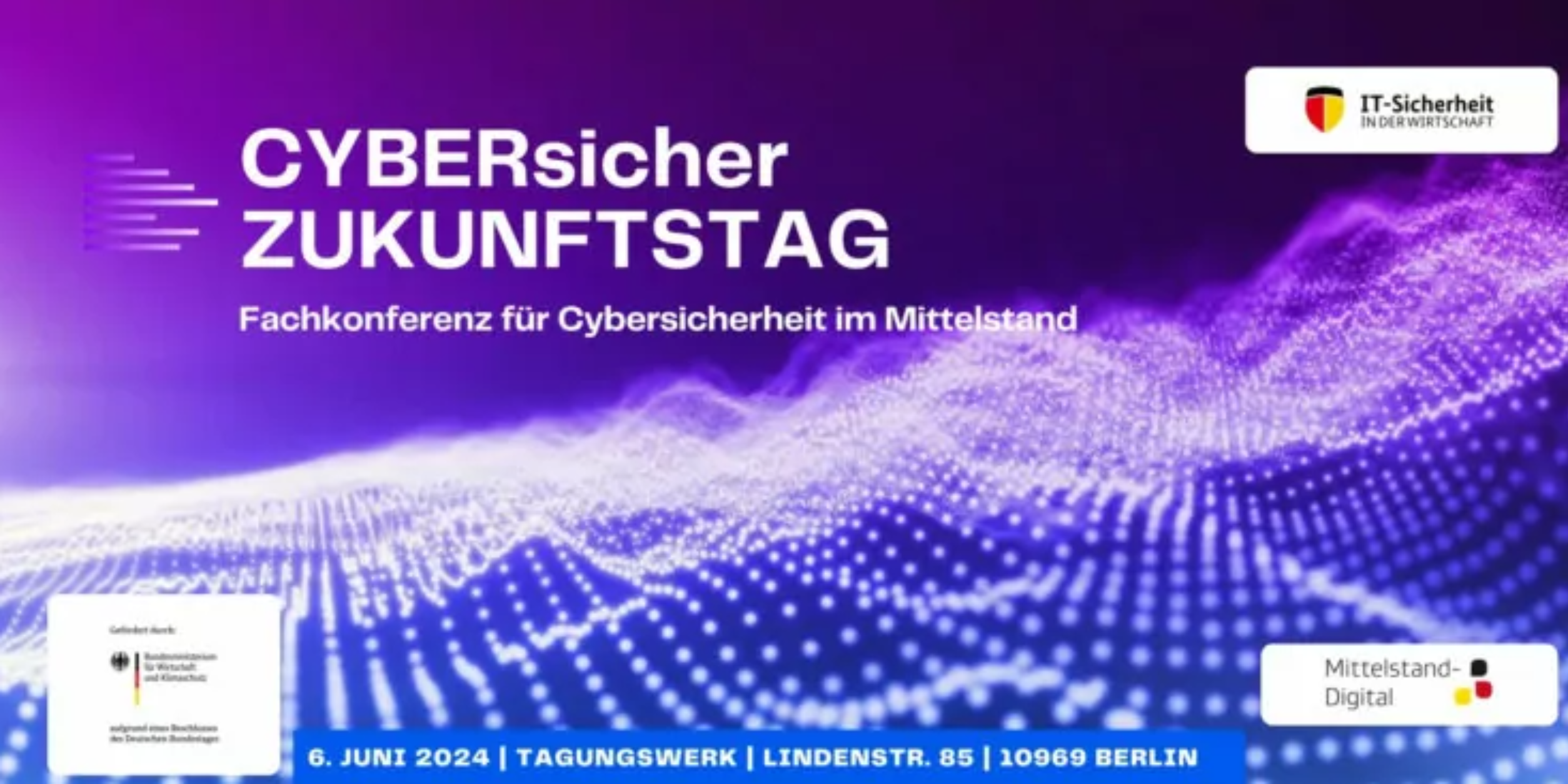 Banner zur Tagung Cybersicher