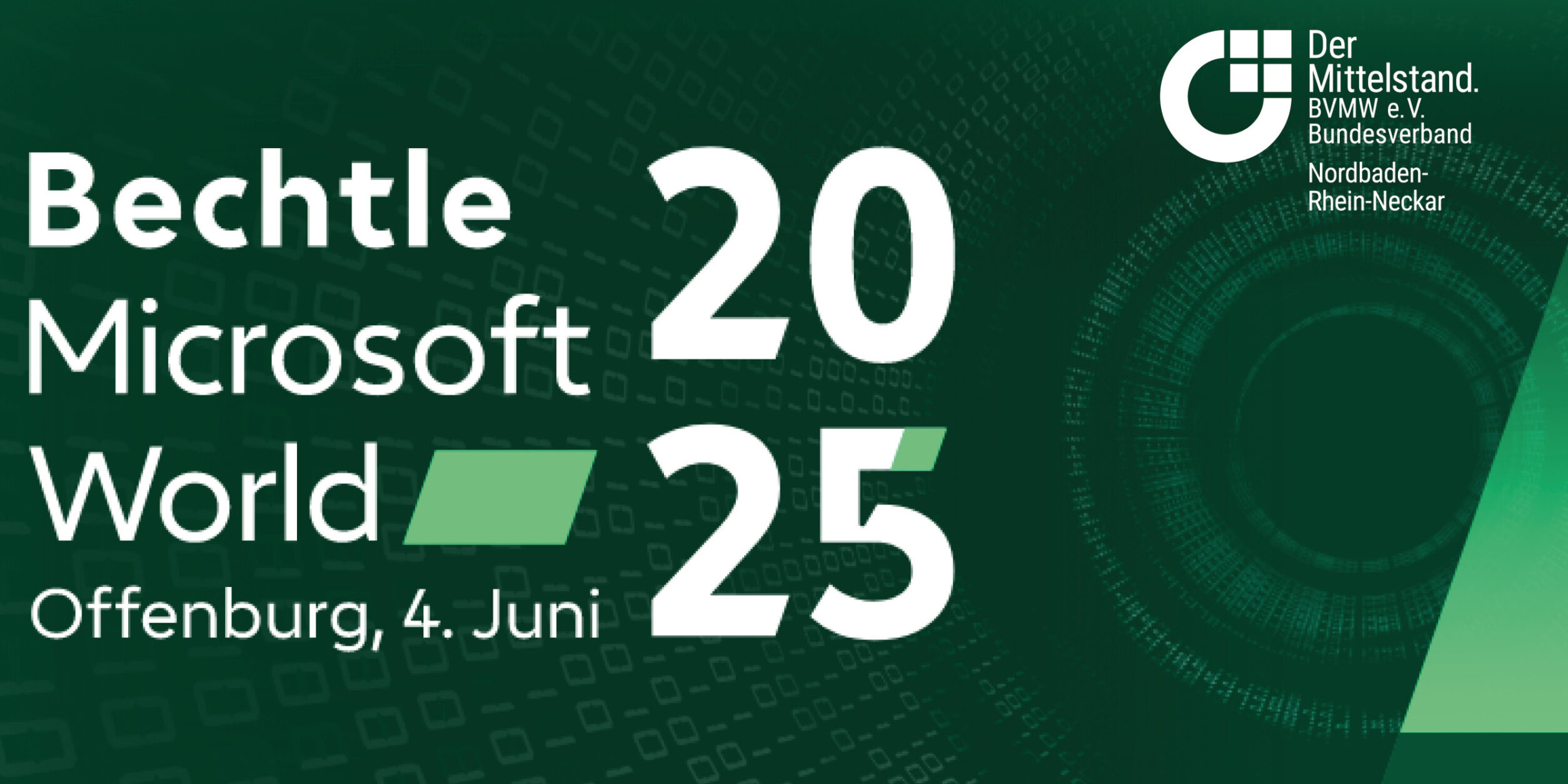 Banner Bechtle Microsoft World