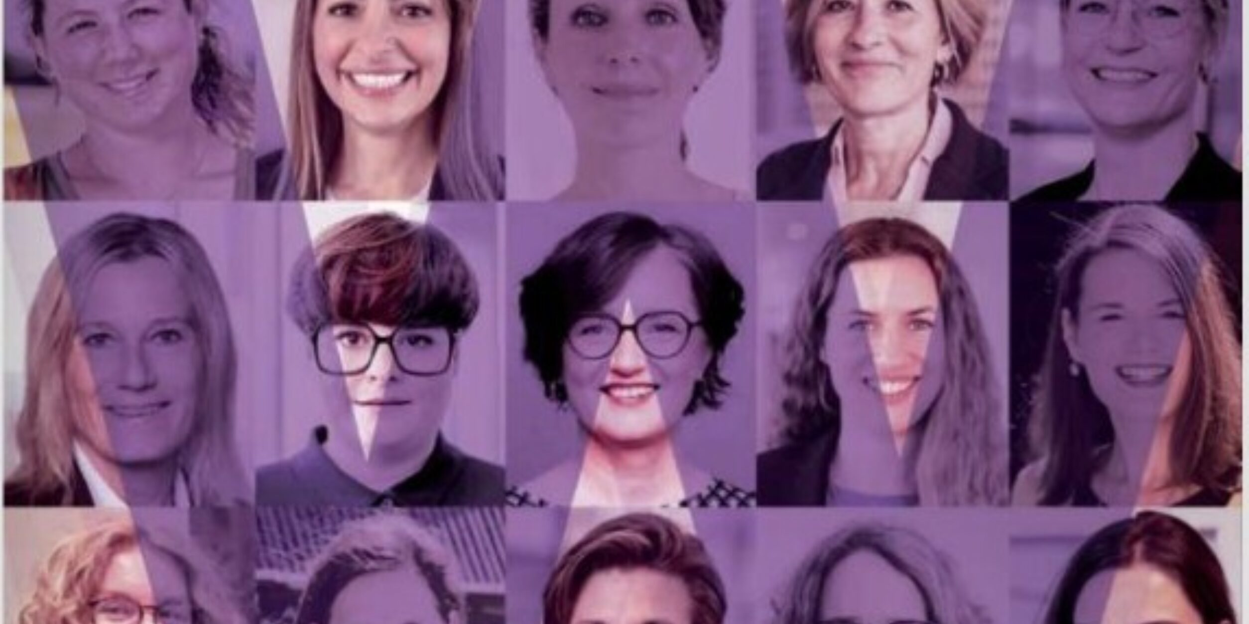 Cover des Magazins mit Gesichtern unterschiedlicher Frauen in Führungspositionen