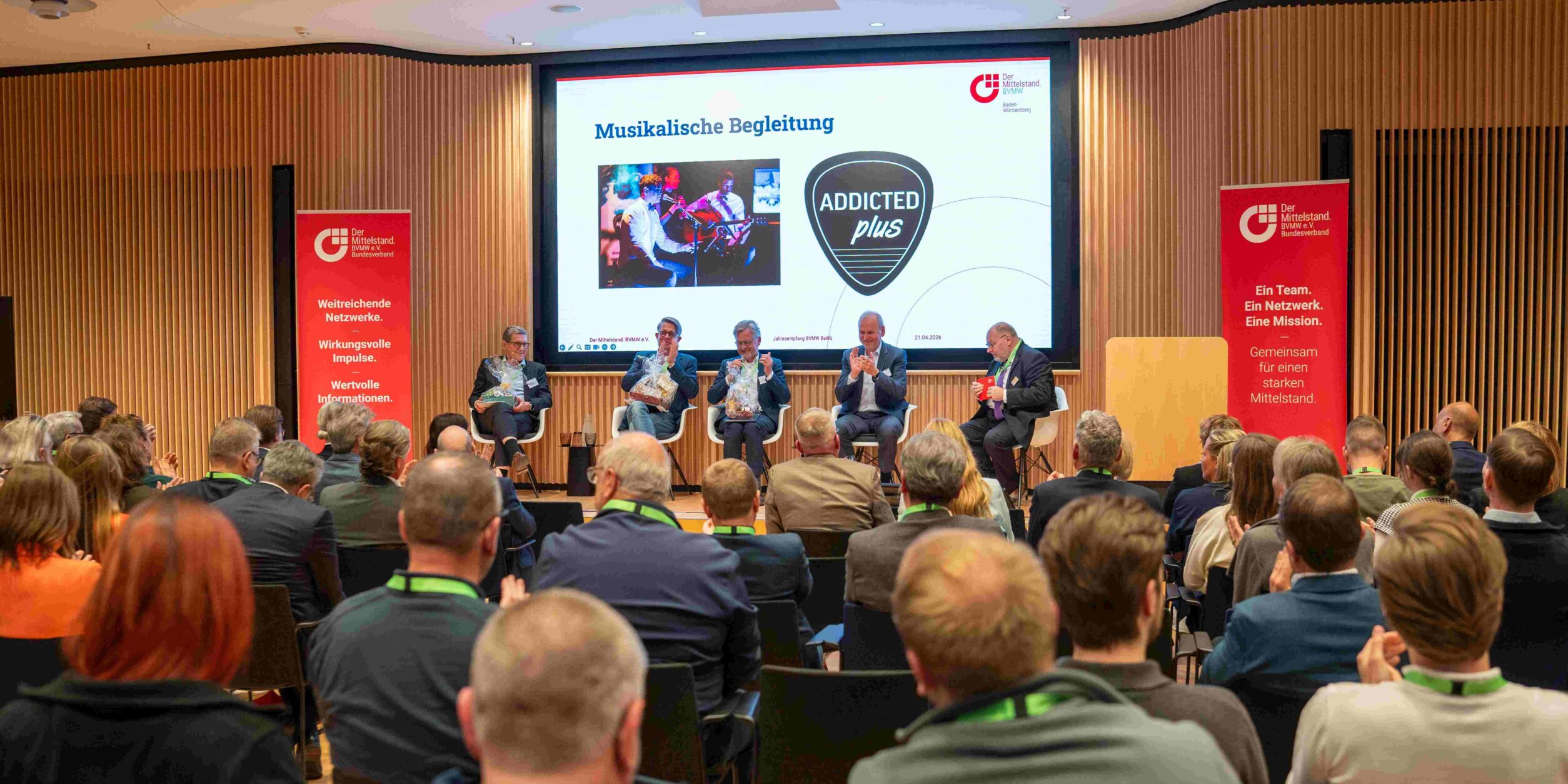 Blick auf die Bühne