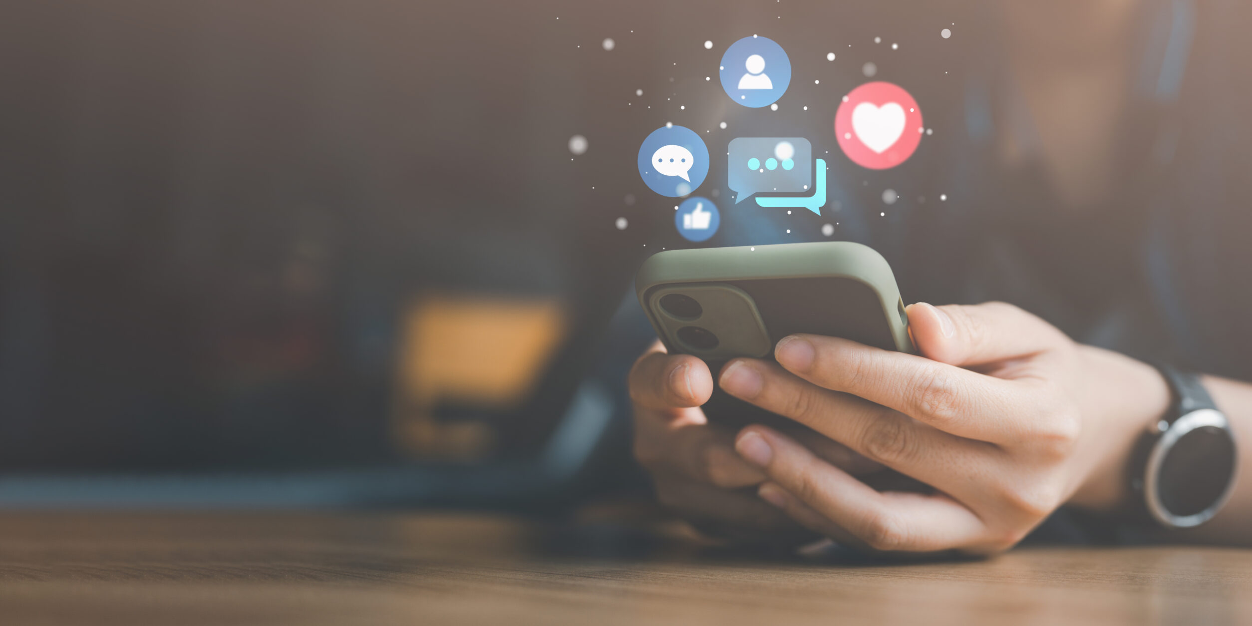 Social Media Nutzung übers Handy