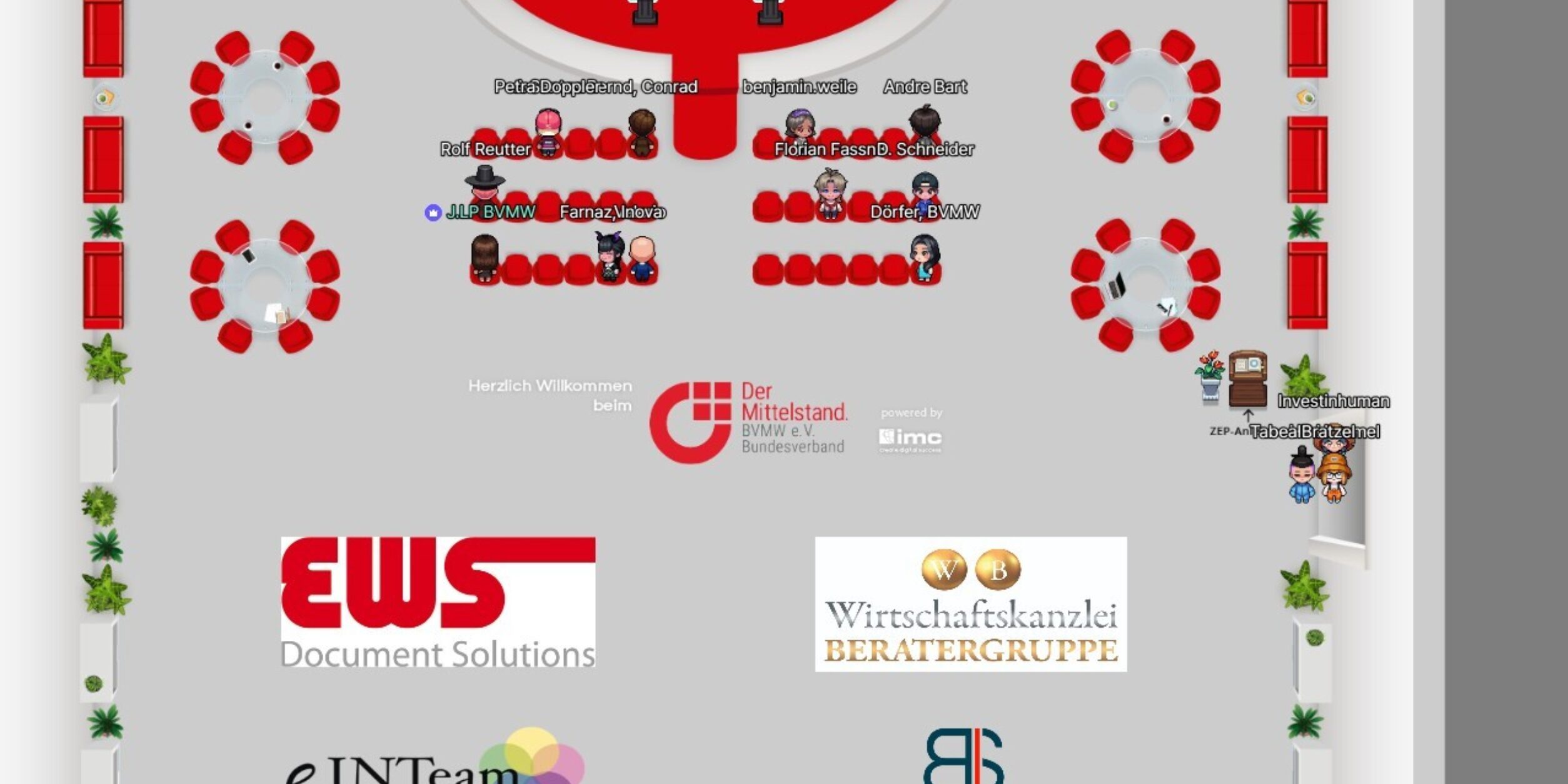 Blick auf die Plattform ZEP