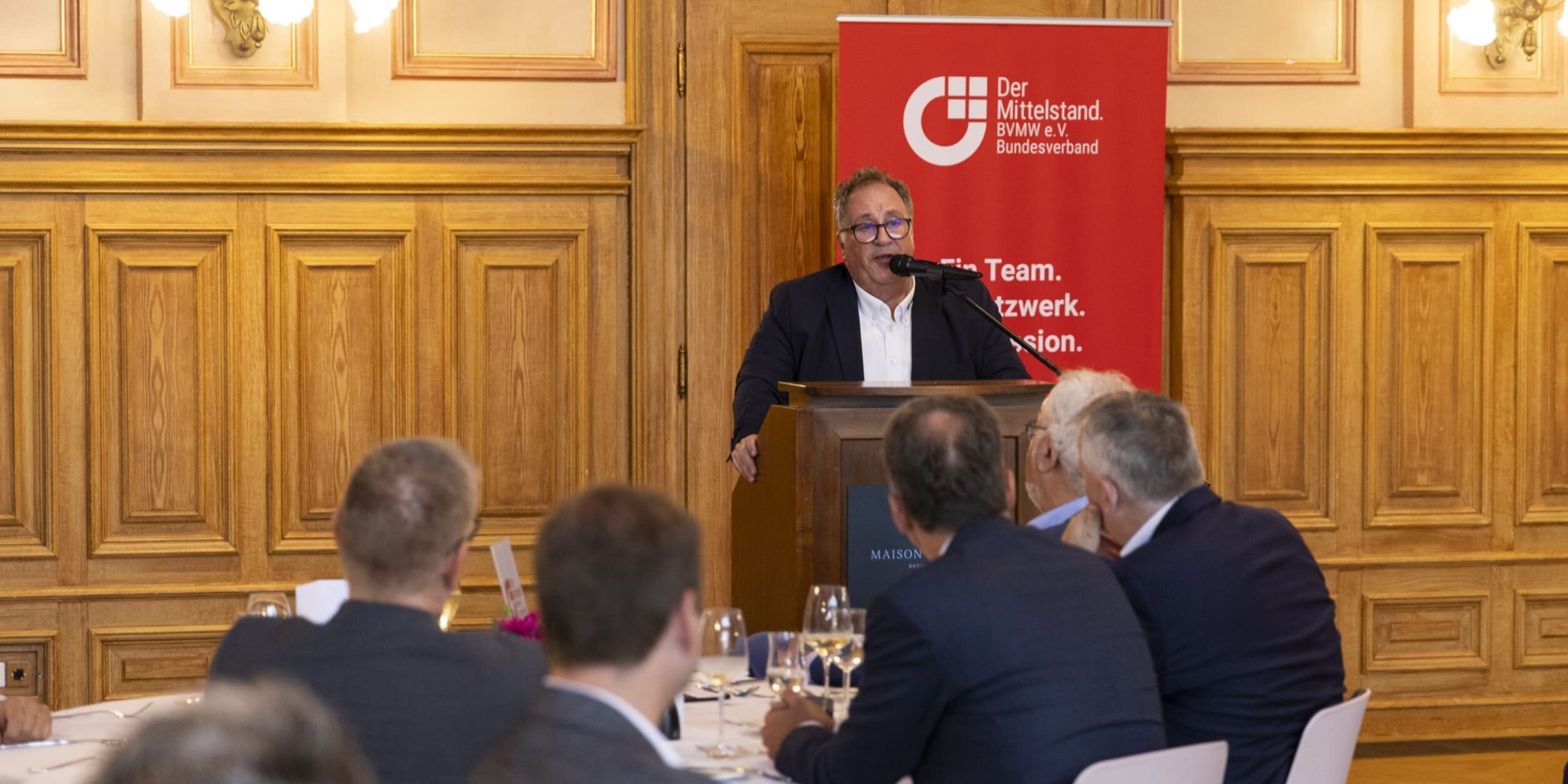 Christen Merkle beim leaders Round Table