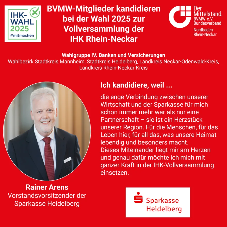 Einzelposting Rainer Arens
