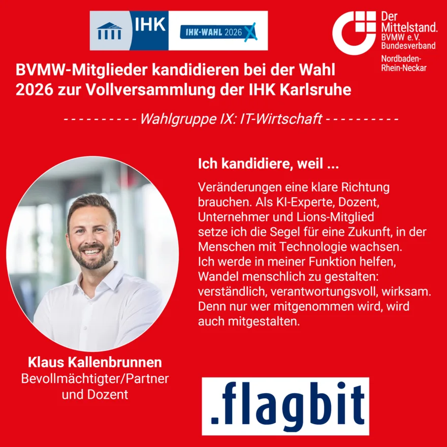 Klaus Kallenbrunnen Einzelposting IHK Wahl Karlsruhe