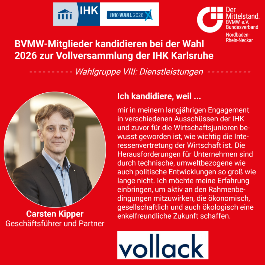 Carsten Kipper Einzelposting IHK Wahl Karlsruhe