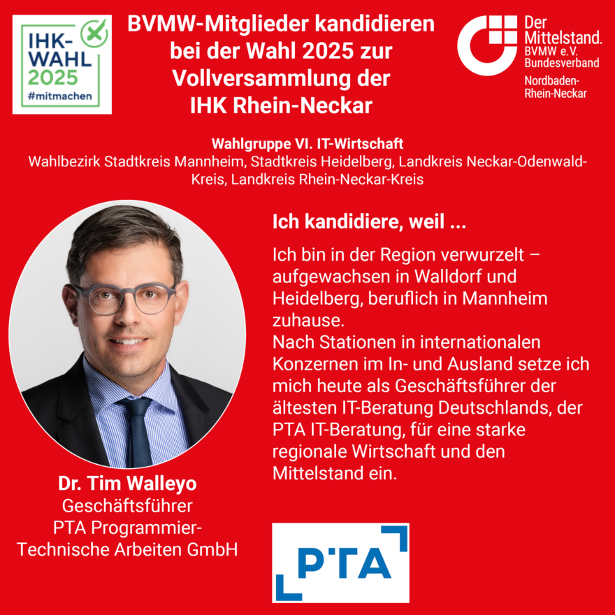 Einzelposting Dr Tim Walleyo