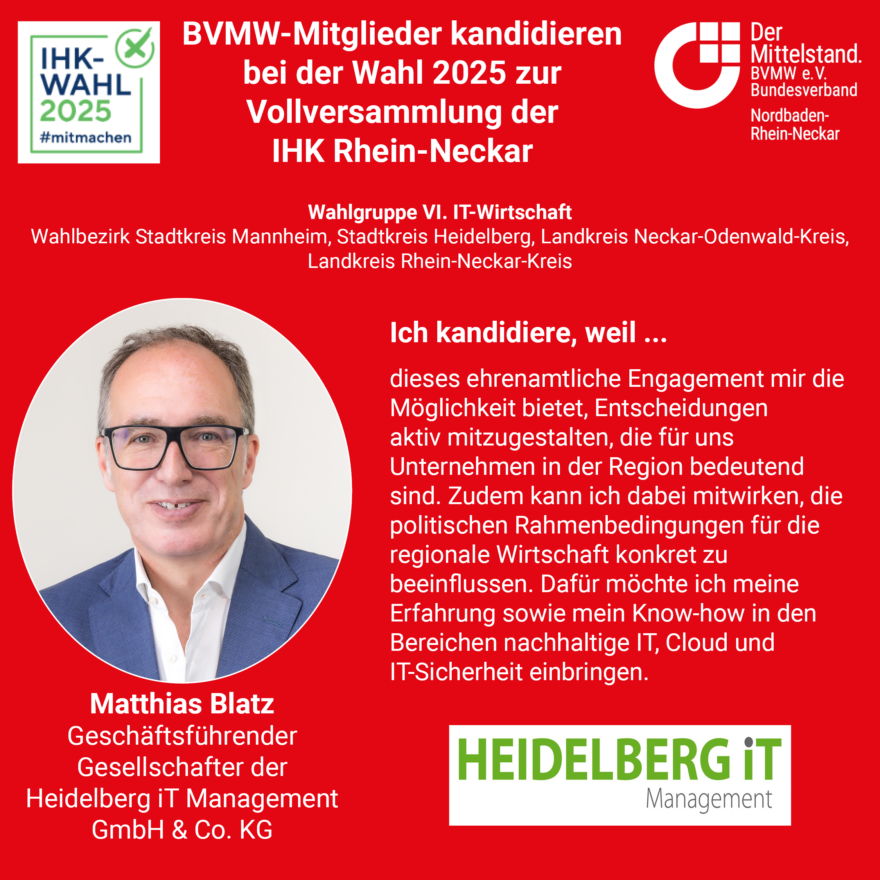 Einzelposting Matthias Blatz