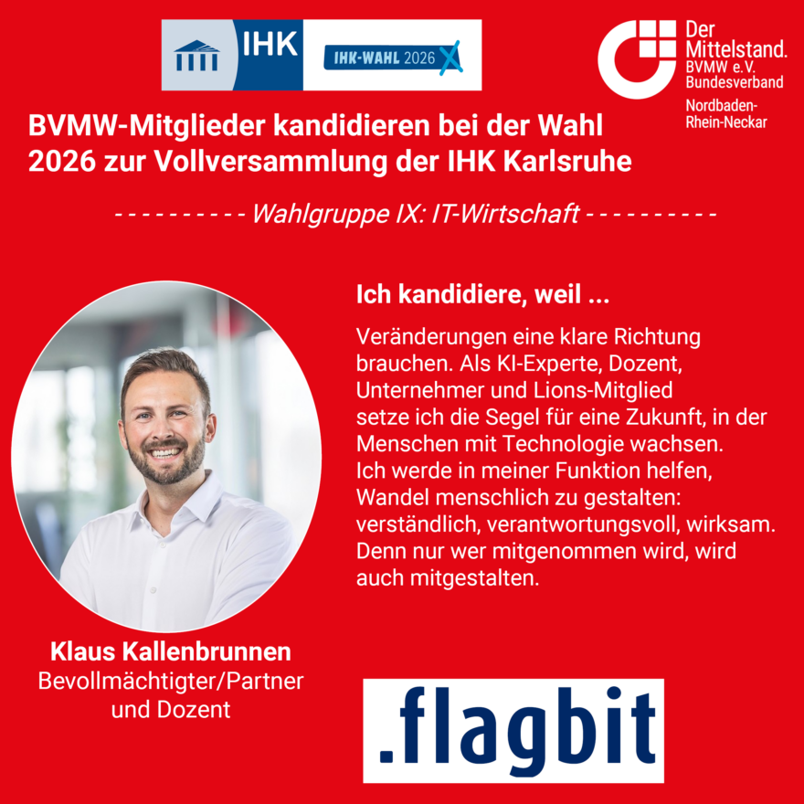 Klaus Kallenbrunnen Einzelposting IHK Wahl Karlsruhe