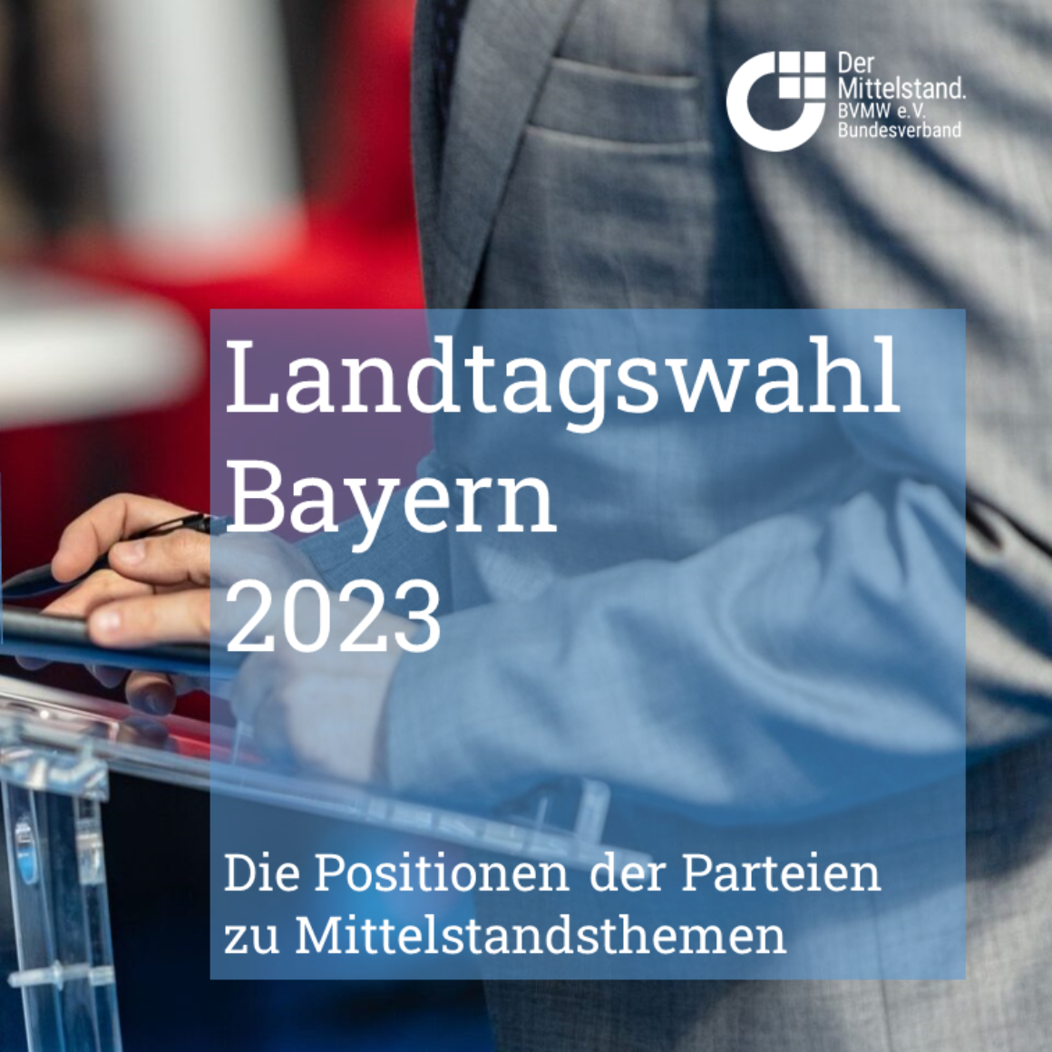 Landtagswahl Bayern 2023 Wahlprüfsteine