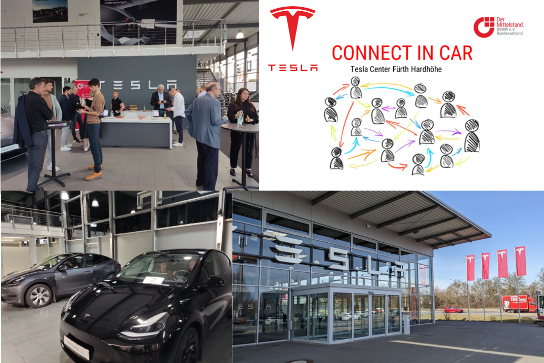 Connect in Car Tesla