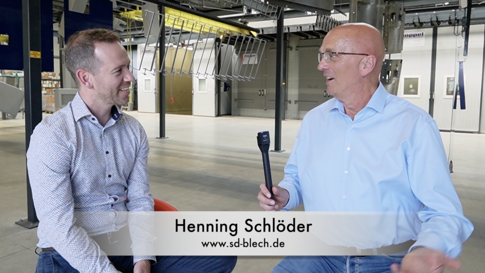 BVMW Smalltalk mit Henning Schlöder, S&D Blechtechnologie