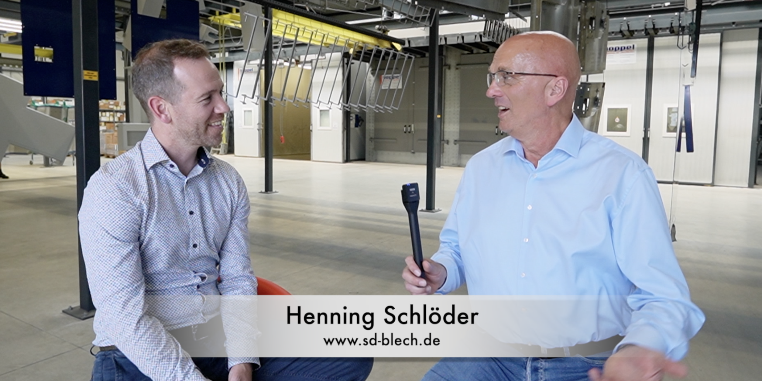 BVMW Smalltalk mit Henning Schlöder, S&D Blechtechnologie