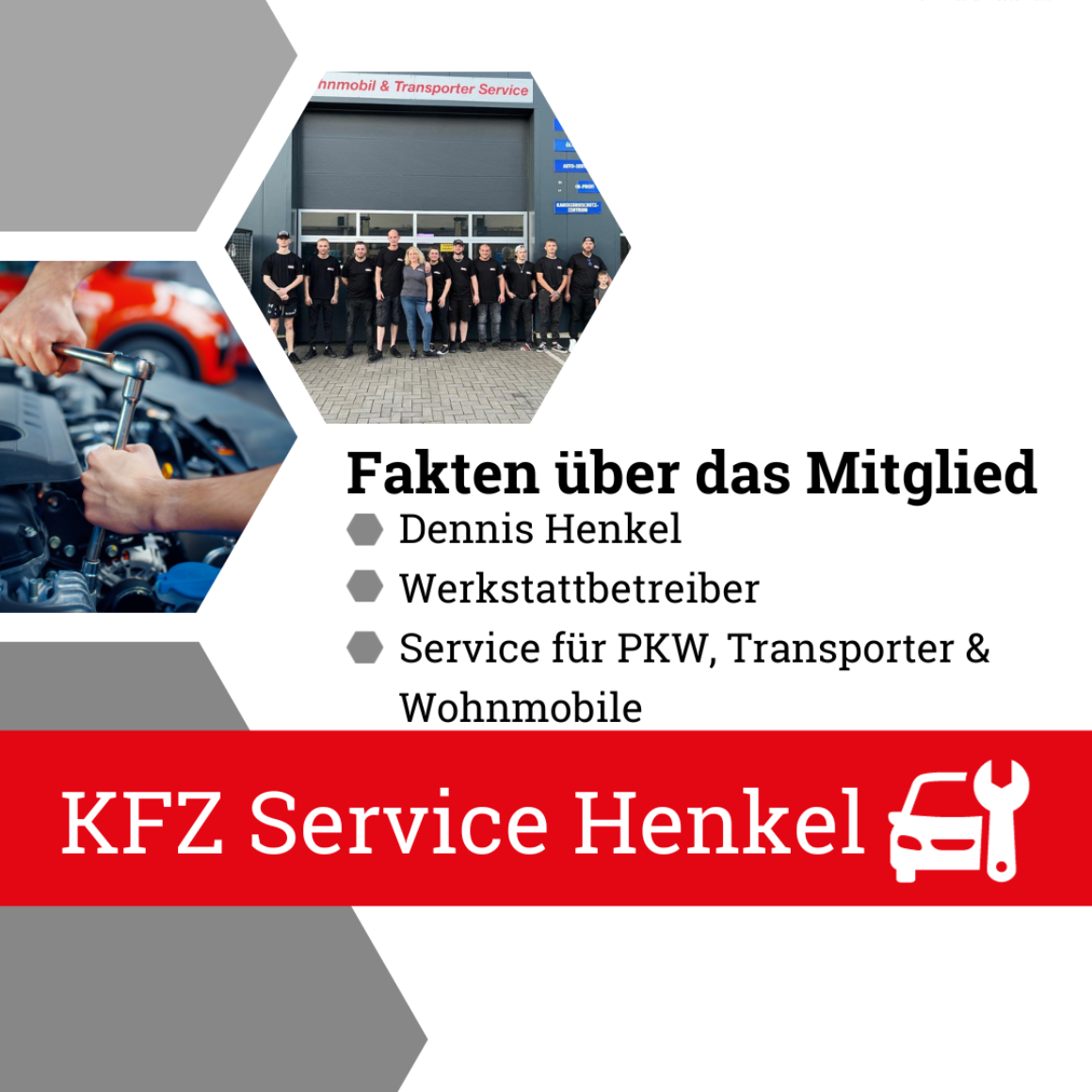 Neues Mitglied BVMW Rhein Wied KFZ Service Henkel