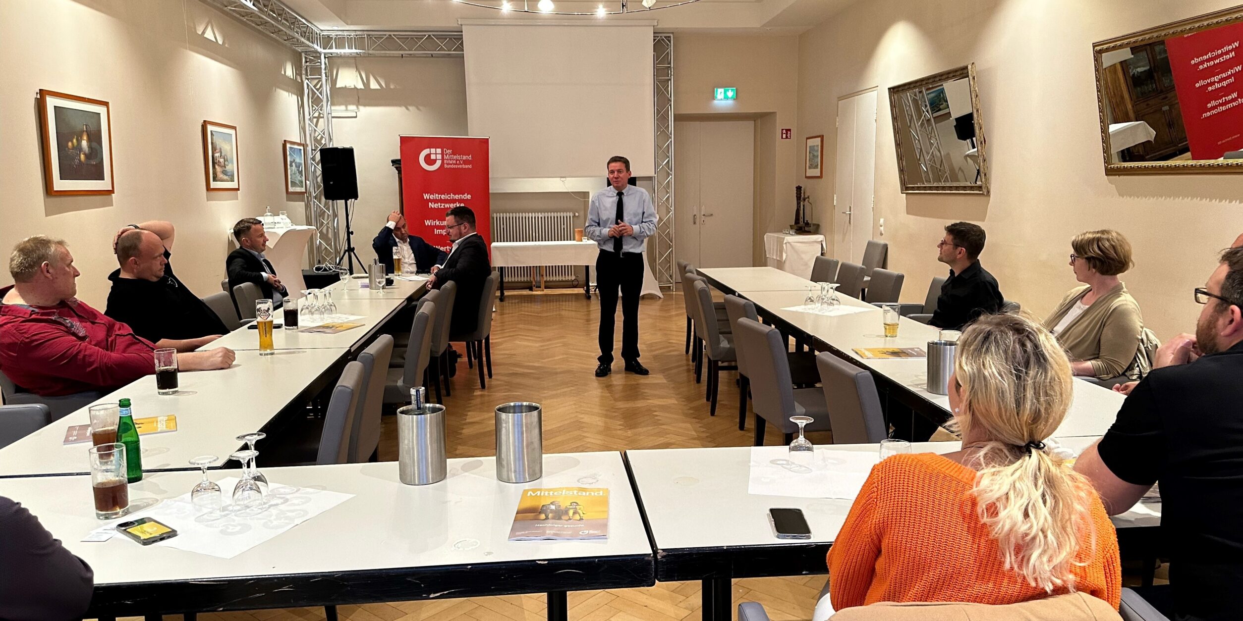 BVMW Netzwerktreffen Kanzlei Jansen Rossbach aus Neuwied