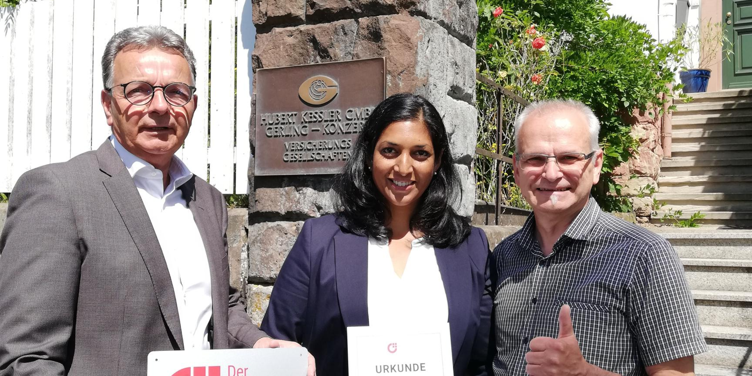 BVMW Westpfalz neues Mitglied Keßler Willkommensfoto