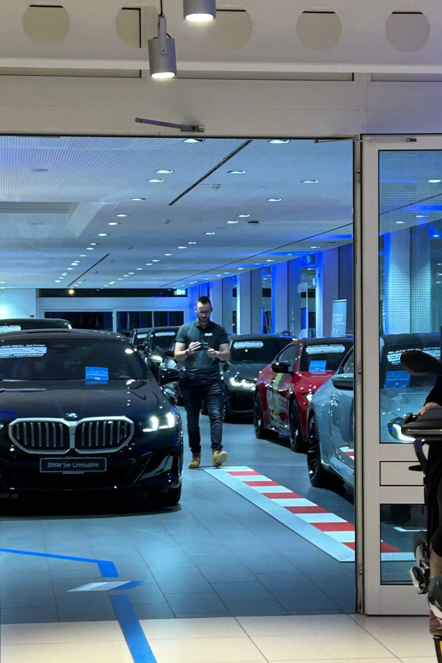 connect car bei bmw essen am 16.11.2023