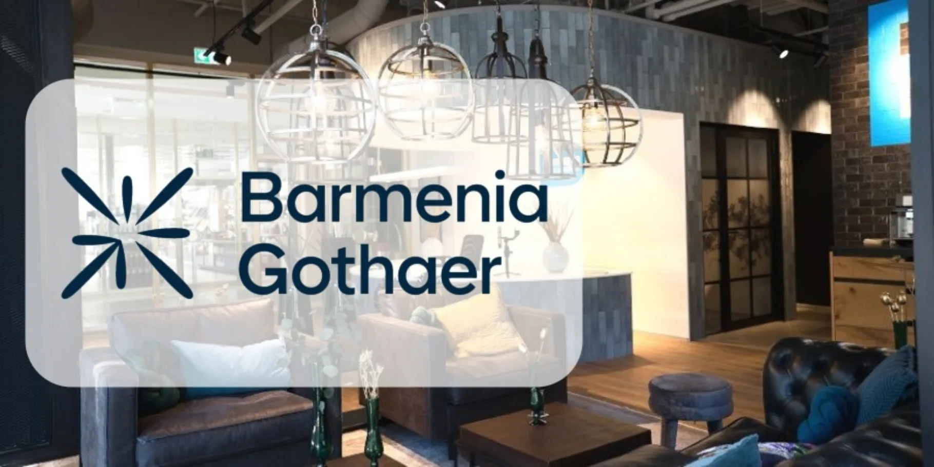 logo der barmenia gothaer versicherung mit hintergrundbild