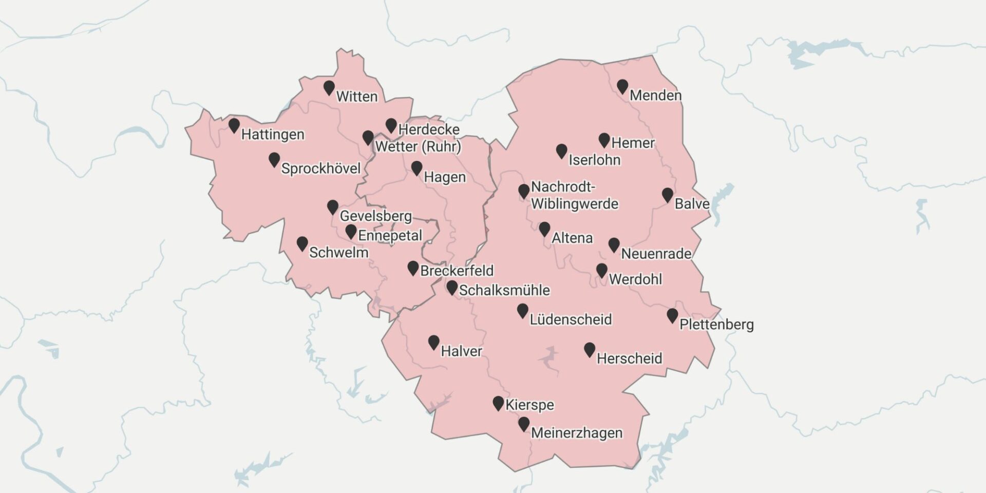 Wirtschaftsregion Hagen Märkischer Kreis Ennepe-Ruhr-Kreis