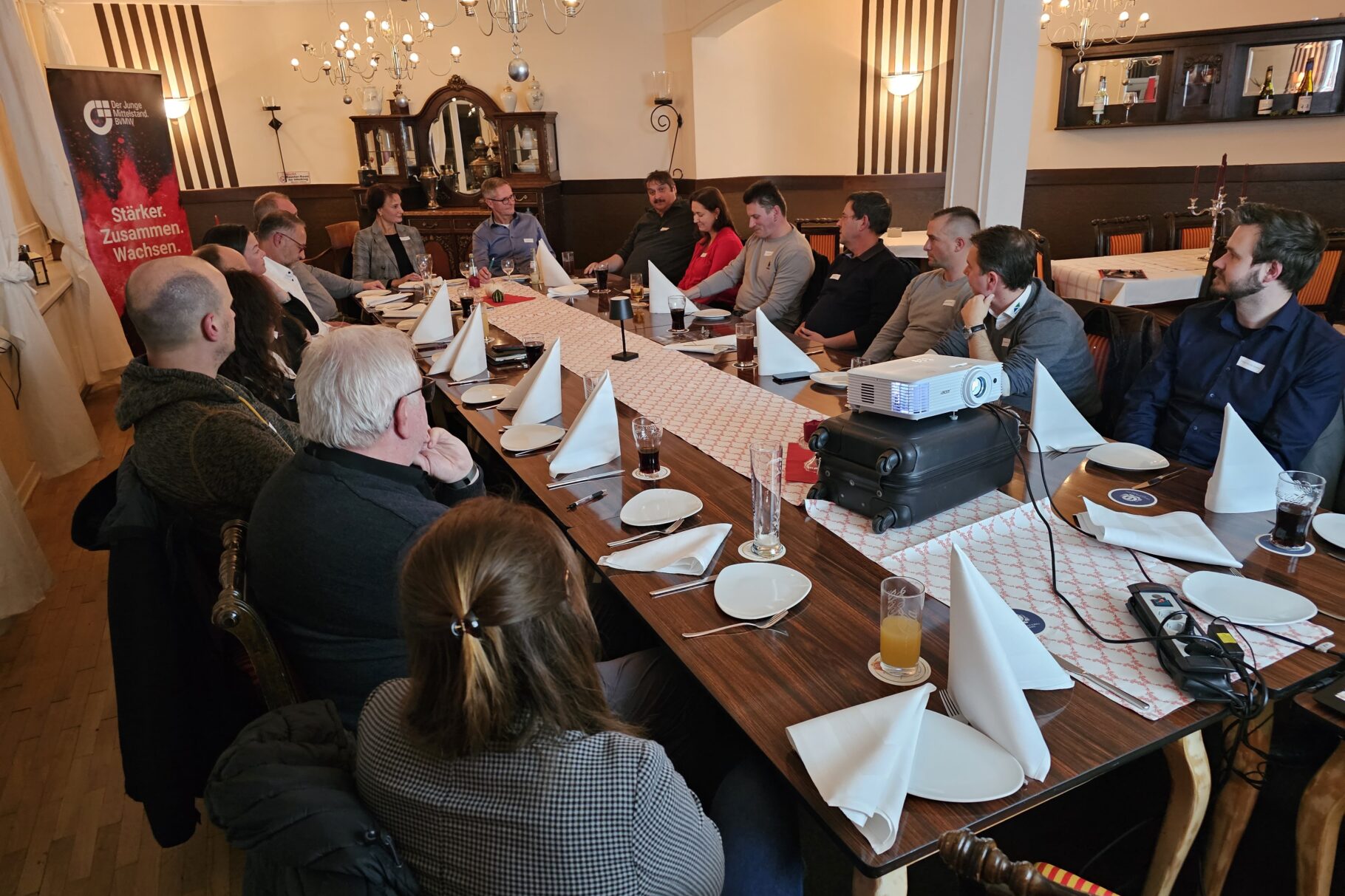 BVMW-Mittelstands-Treff am Abend