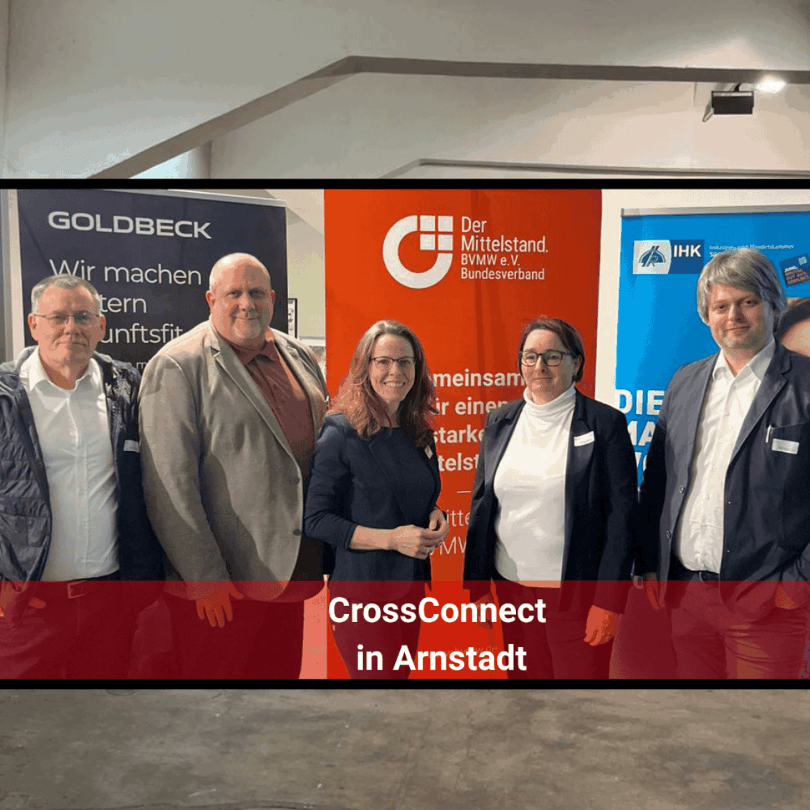 Nachbericht Crossconnect in Arnstadt Fachkräftemangel Mittelstand Thüringen Ausbildung Innovation