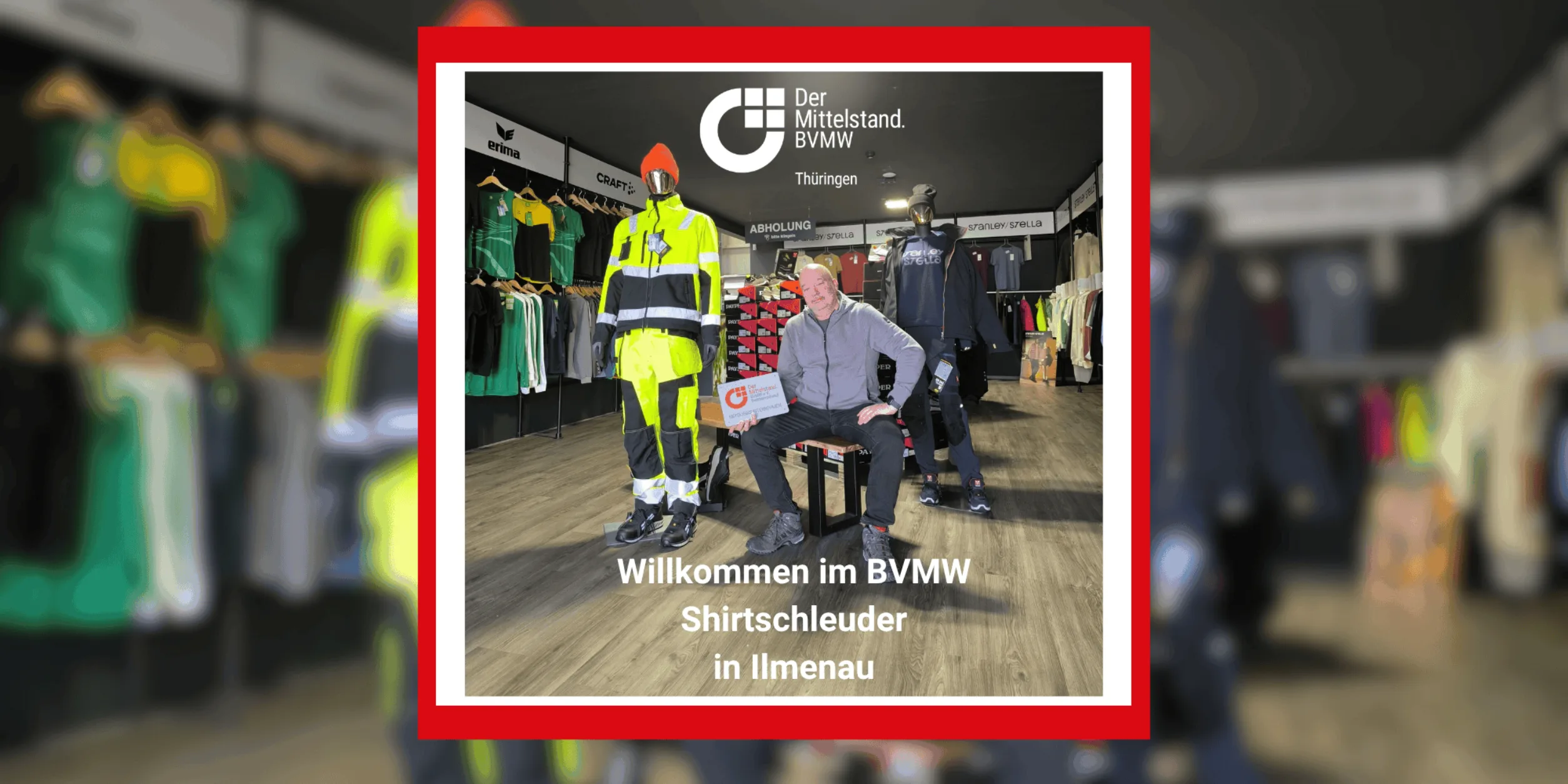 Berufsbekleidung Ilmenau Shirtschleuder BVMW Thüringen KI Mittelstand