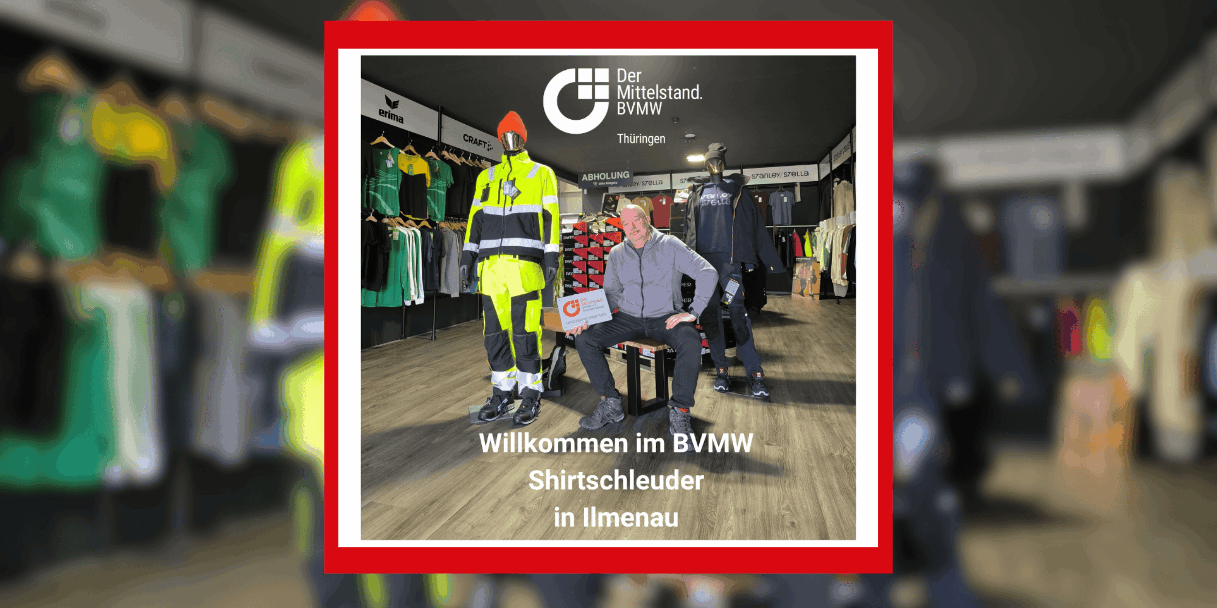 Berufsbekleidung Ilmenau Shirtschleuder BVMW Thüringen KI Mittelstand