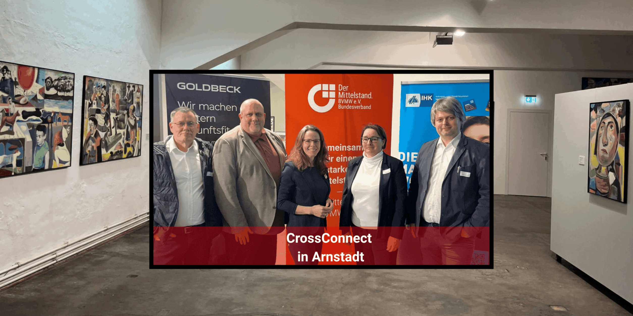 Nachbericht Crossconnect in Arnstadt Fachkräftemangel Mittelstand Thüringen Ausbildung Innovation