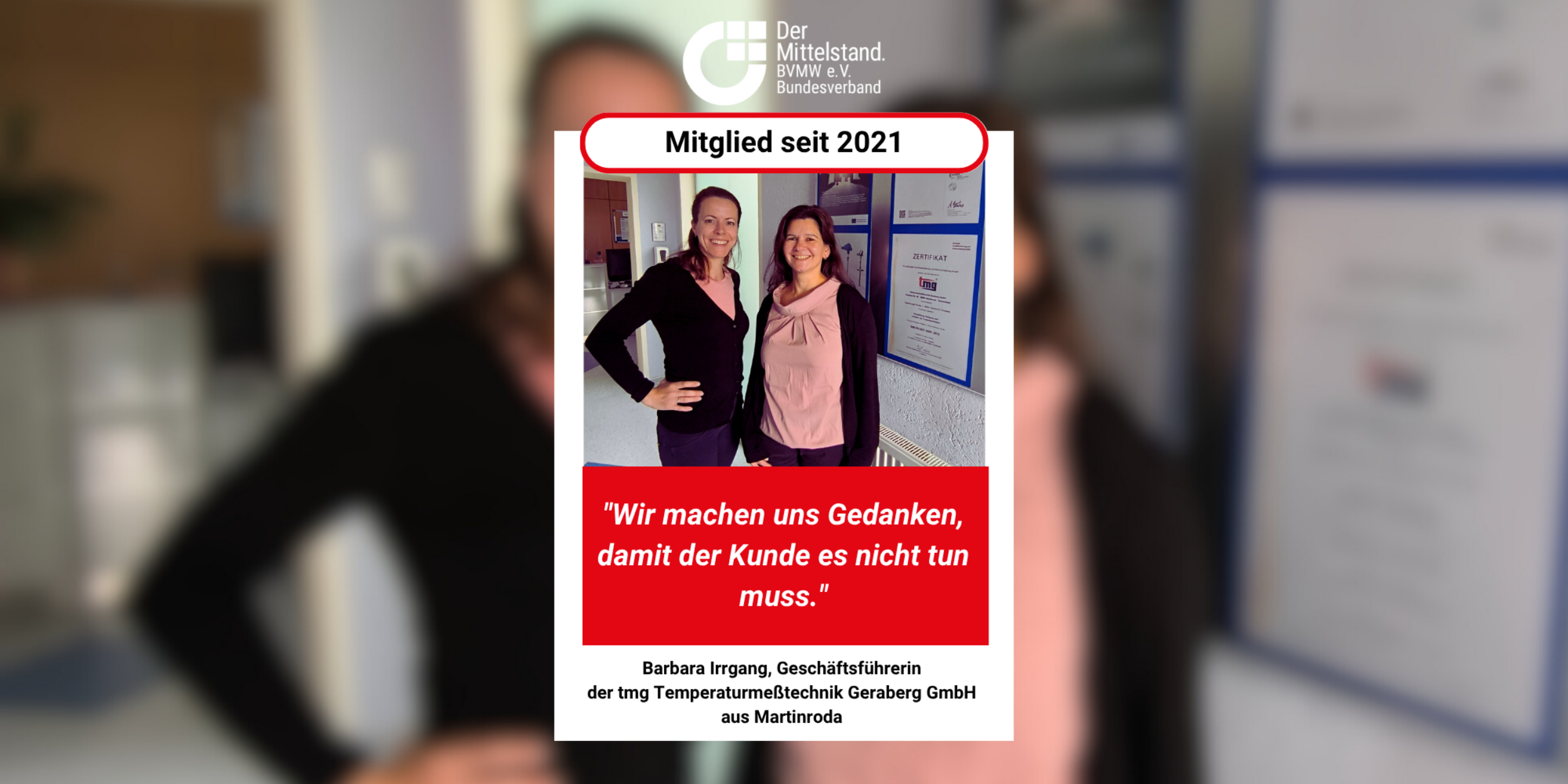 tmg Temperaturmeßtechnik Geraberg GmbH Besuch