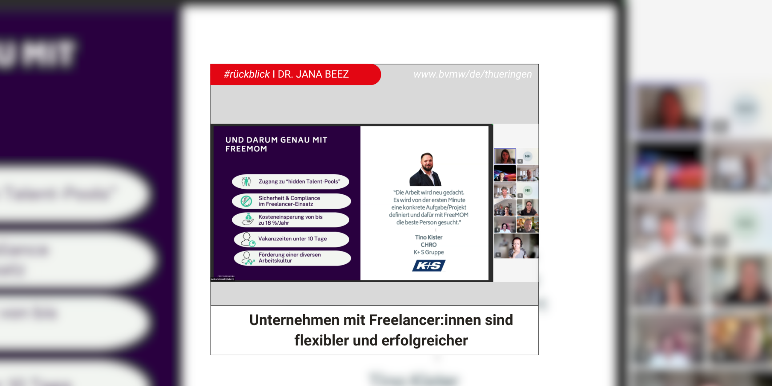 BVMW Berater Community online - freeMOM