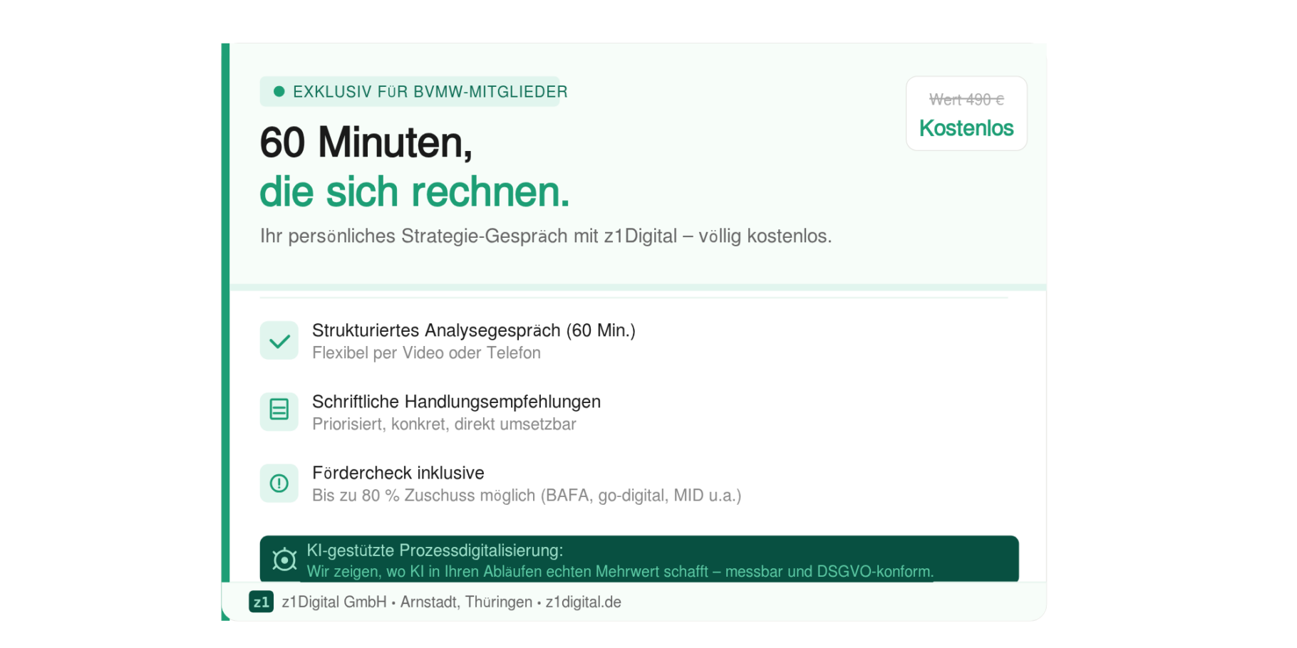 z1Digital Mitgliederangebot