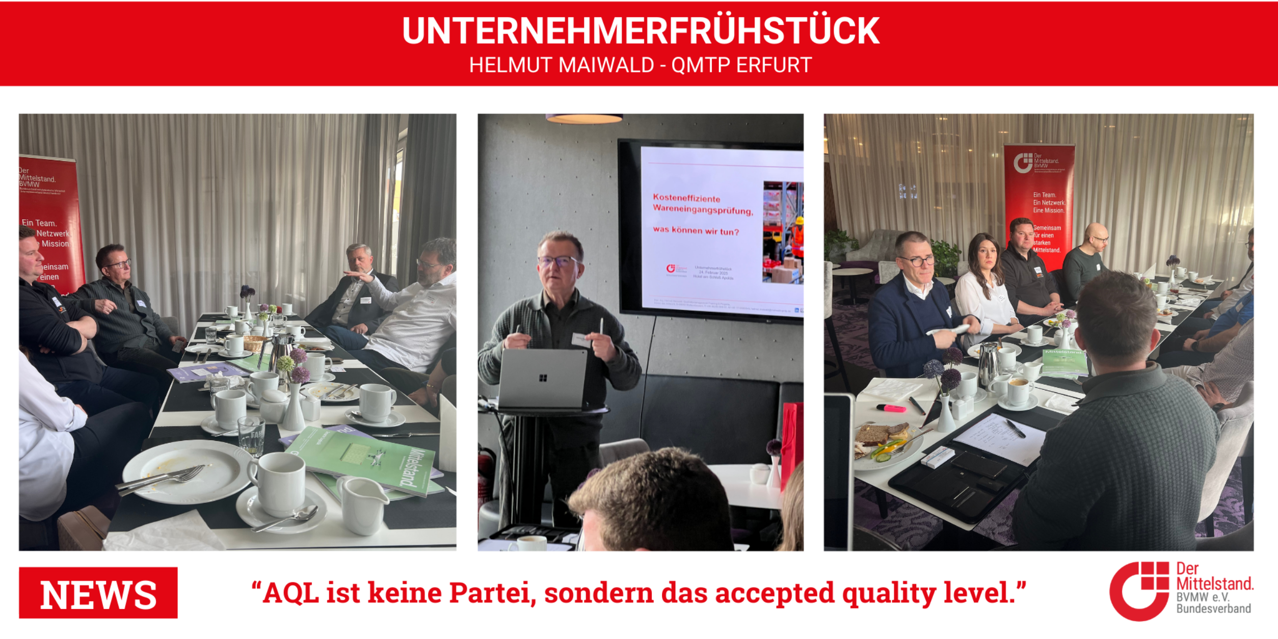 Unternehmerfrühstück in Apolda