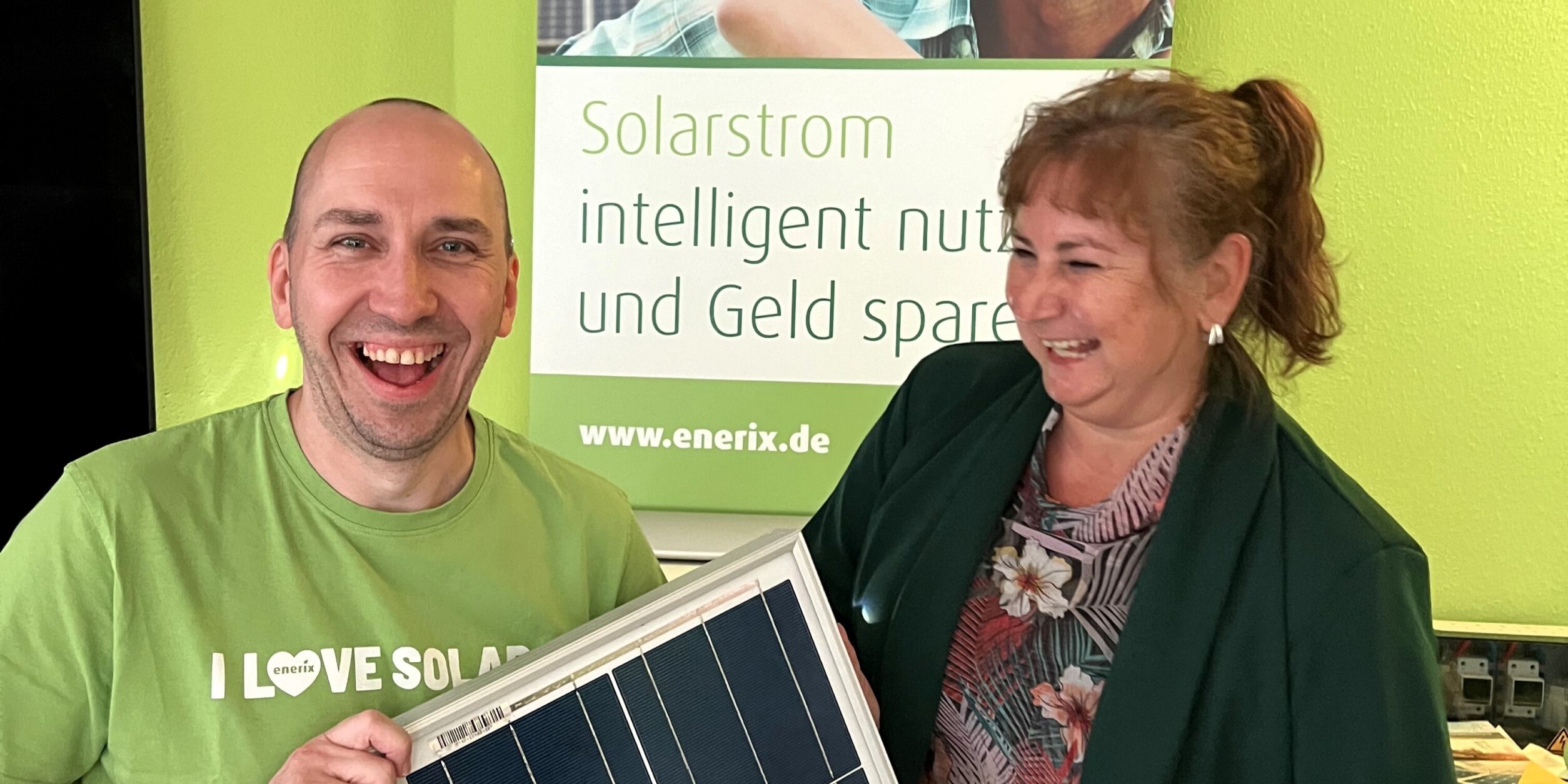 Silvio Heerling hat sein Geschäft enerix in Jena eröffnet