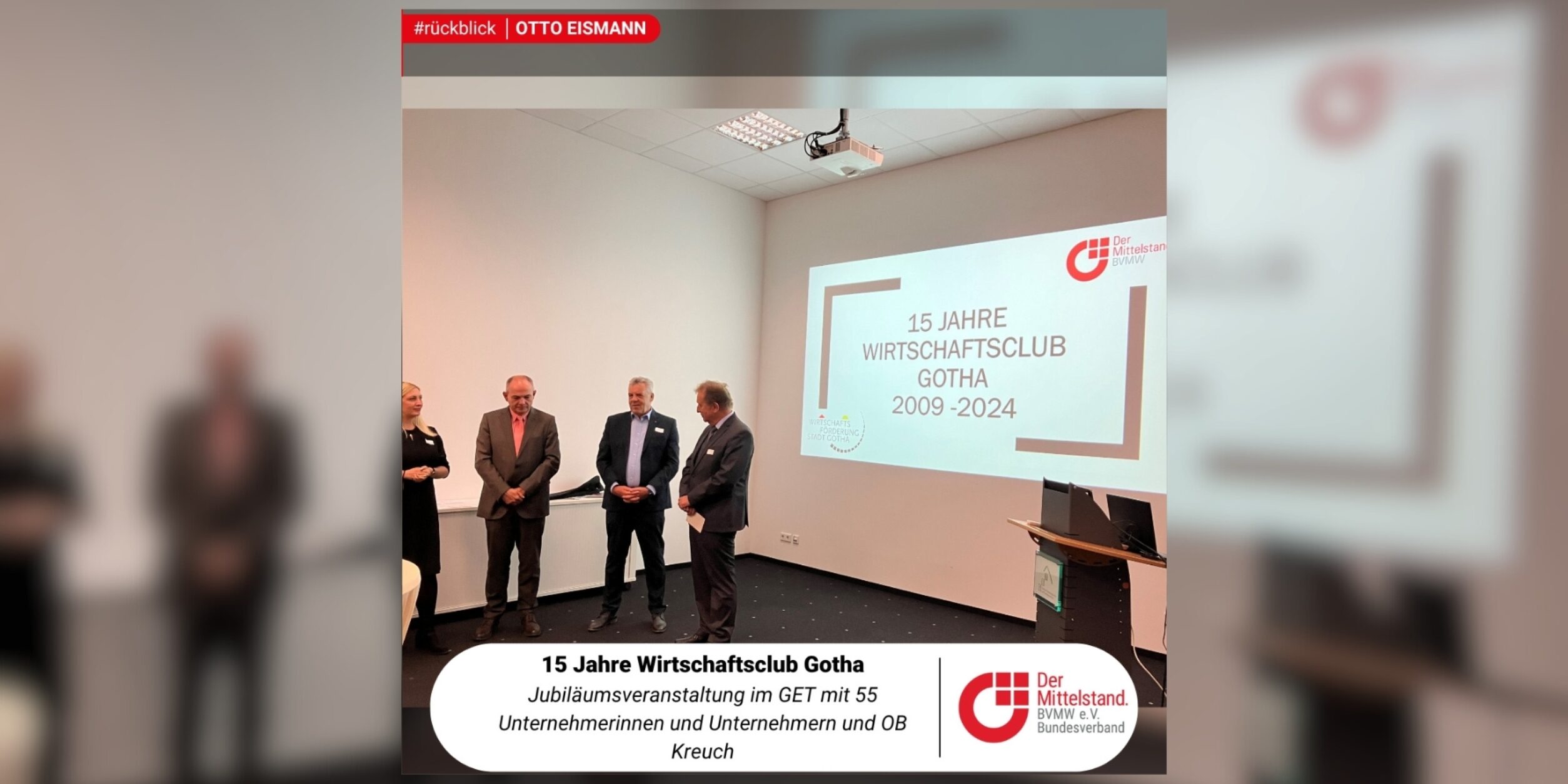 Jubiläumsveranstaltung im GET