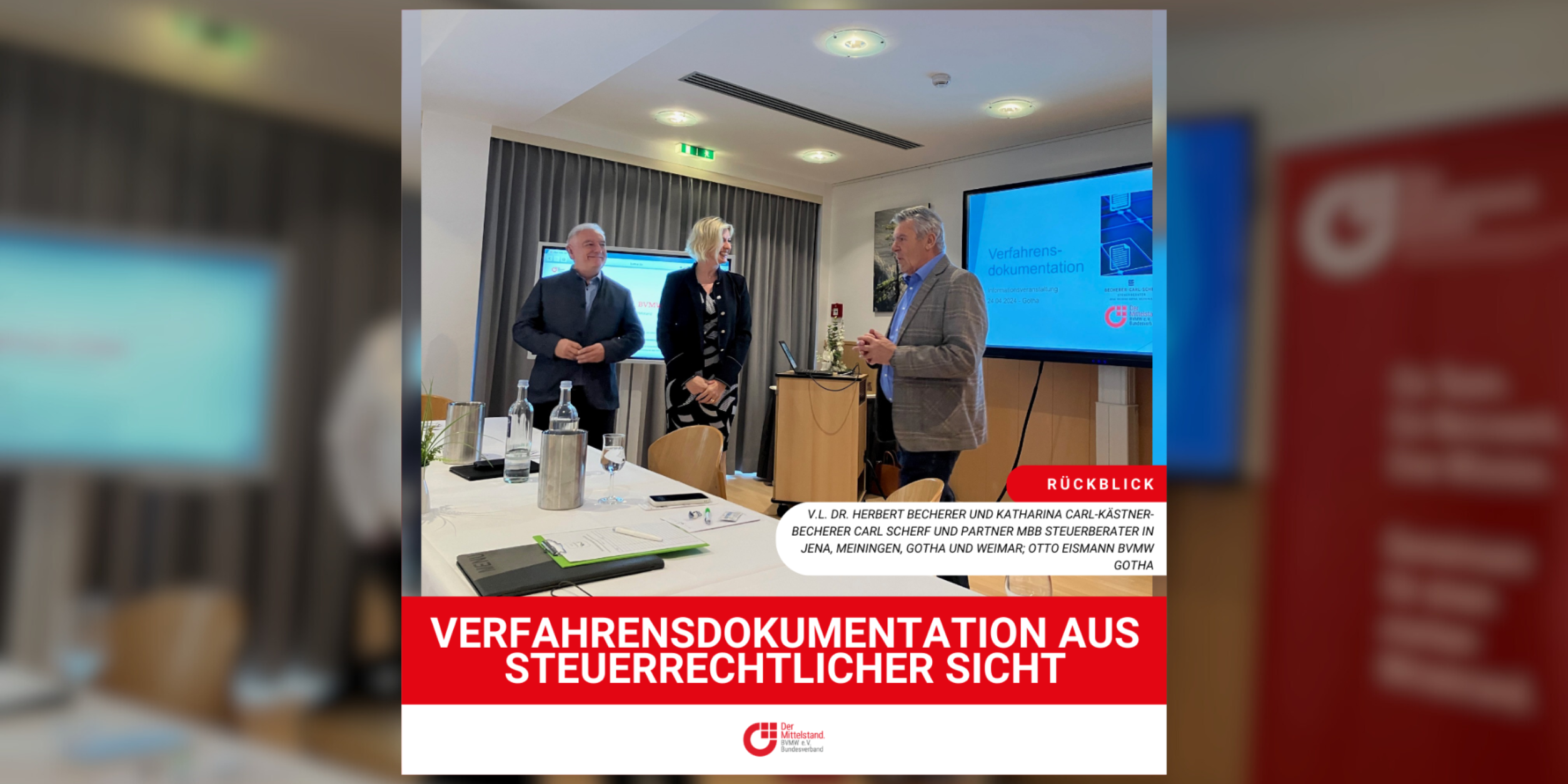 VERFAHRENSDOKUMENTATION aus steuerrechtlicher Sicht