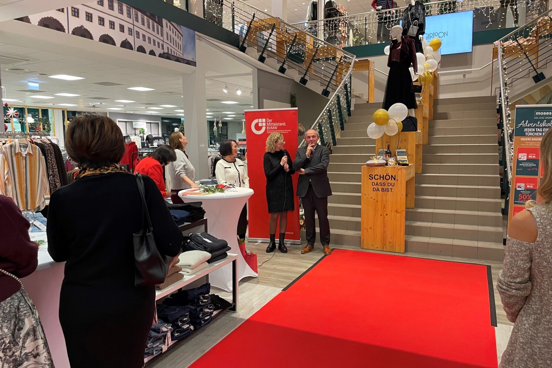 Im lockeren Gespräch mit OB Knut Kreuch