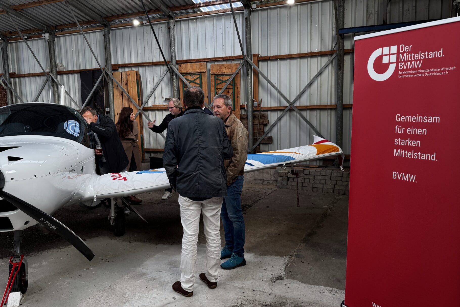 Netzwerkabend auf dem Flugplatz Gotha-Ost