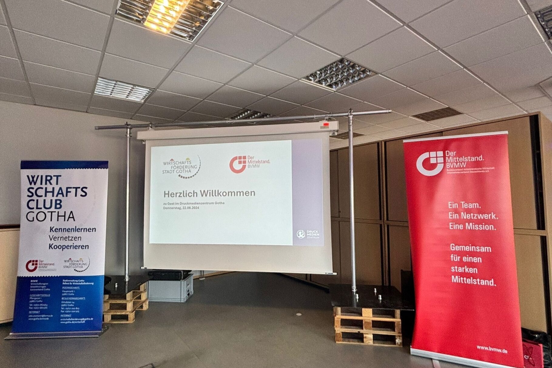 Wirtschaftsclub Gotha zu Gast im Druckmedienzentrum 22.08.2024