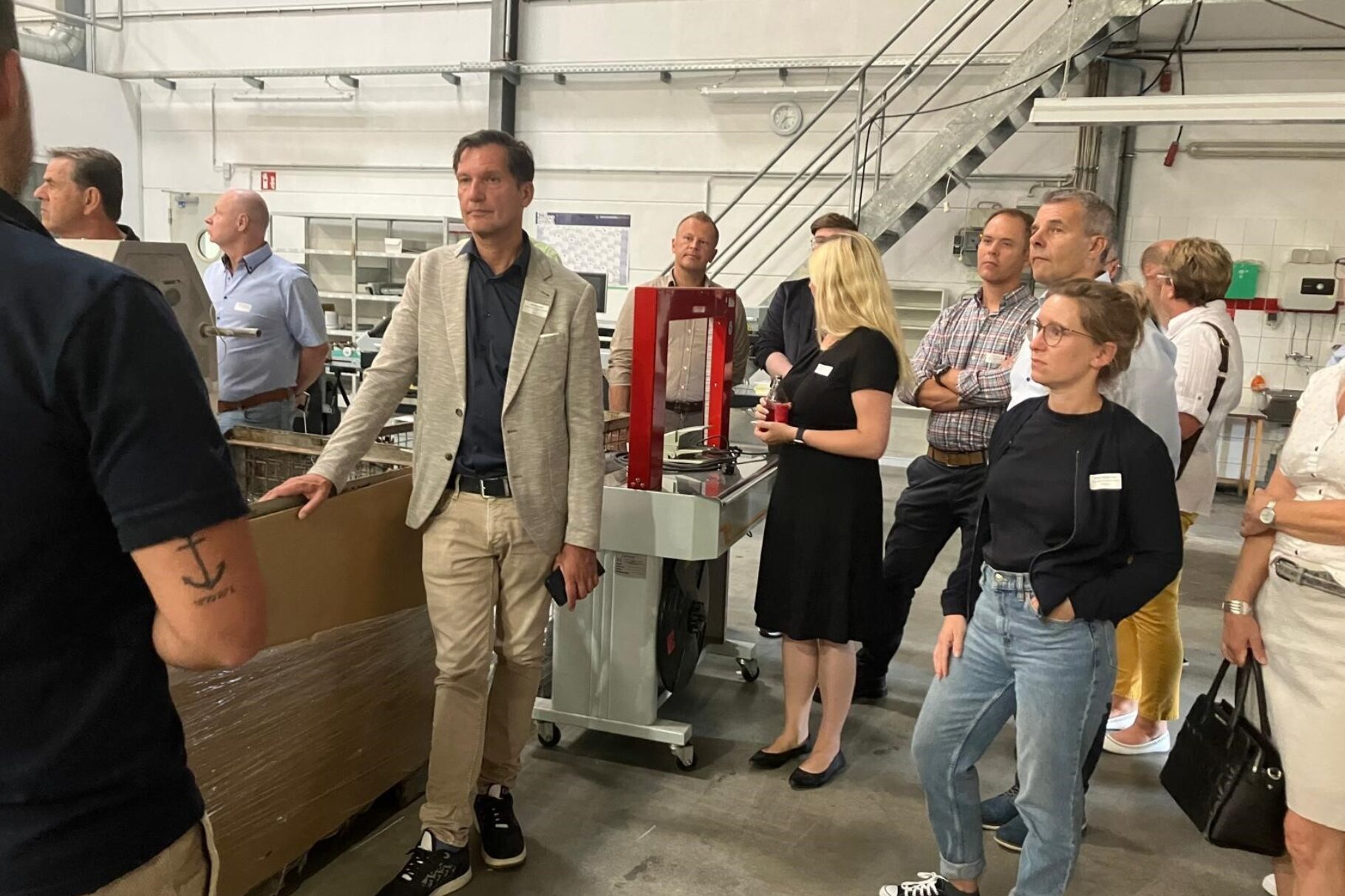 Rundgang Produktionshalle