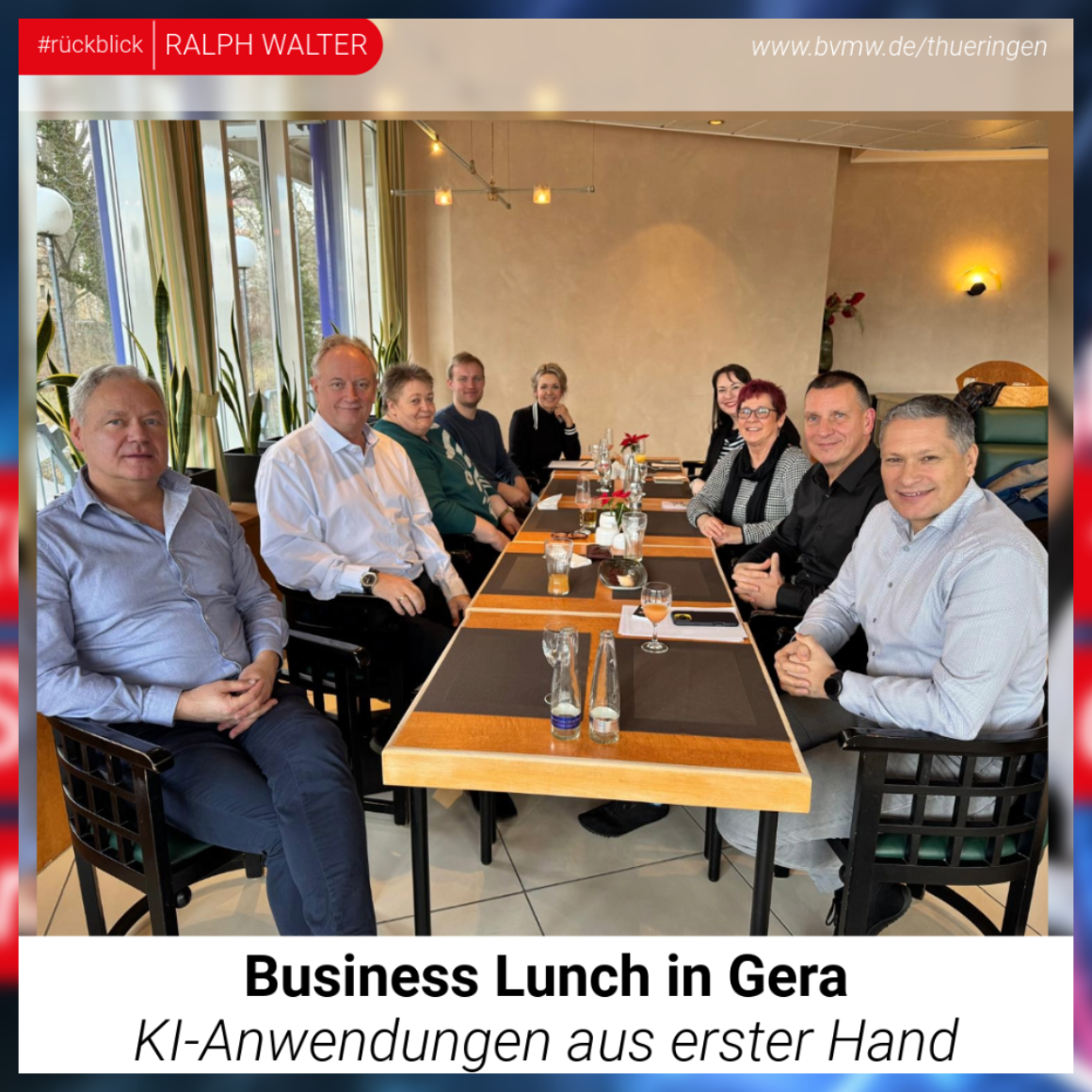 Business Lunch Ralph Walter