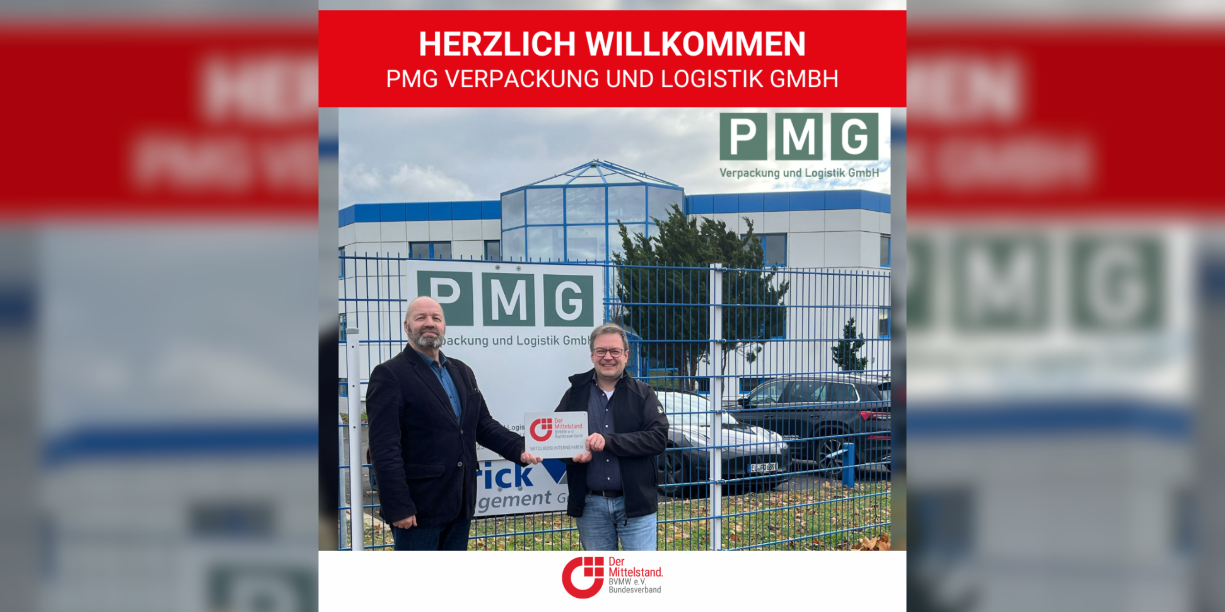 Herzlich Willkommen PMG Verpackung und Logistik Gmb H