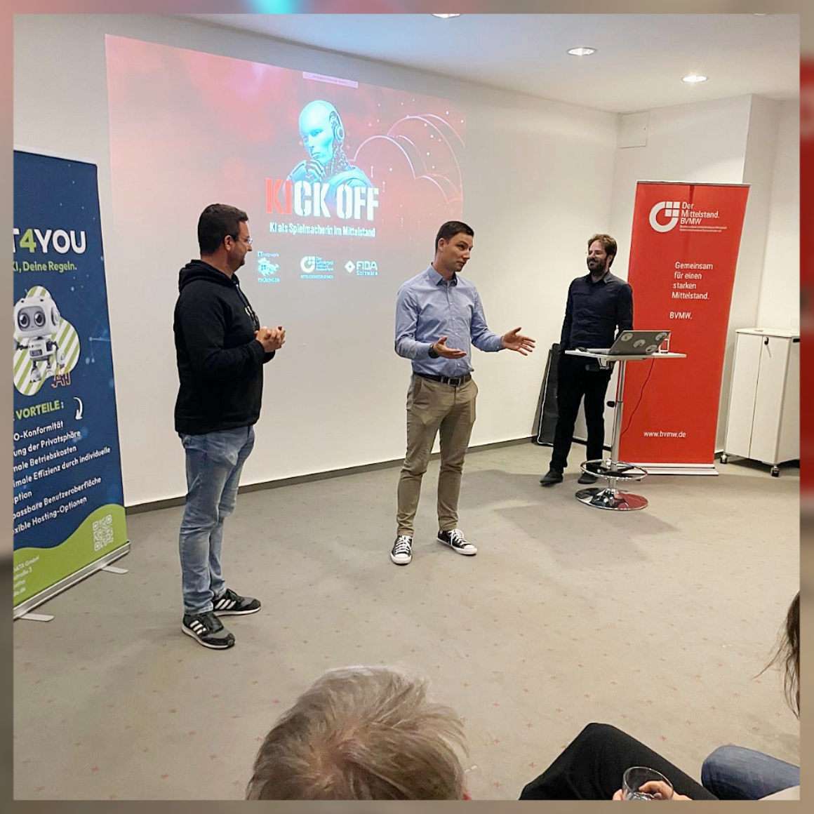 KICK OFF KI FIDA MARCUS LOBE