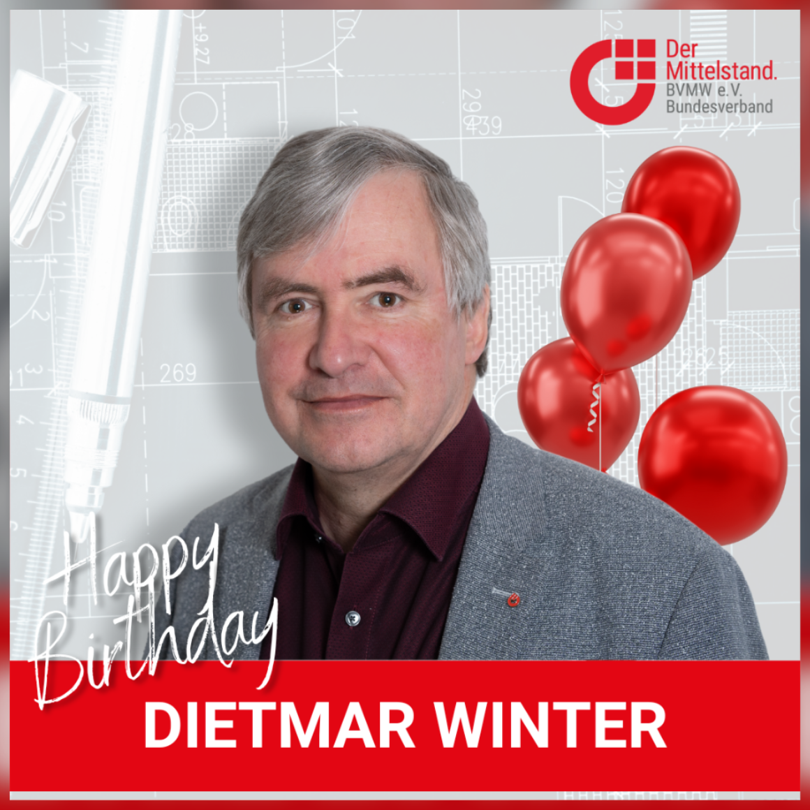 Herzlichen Glückwunsch Dietmar Winter