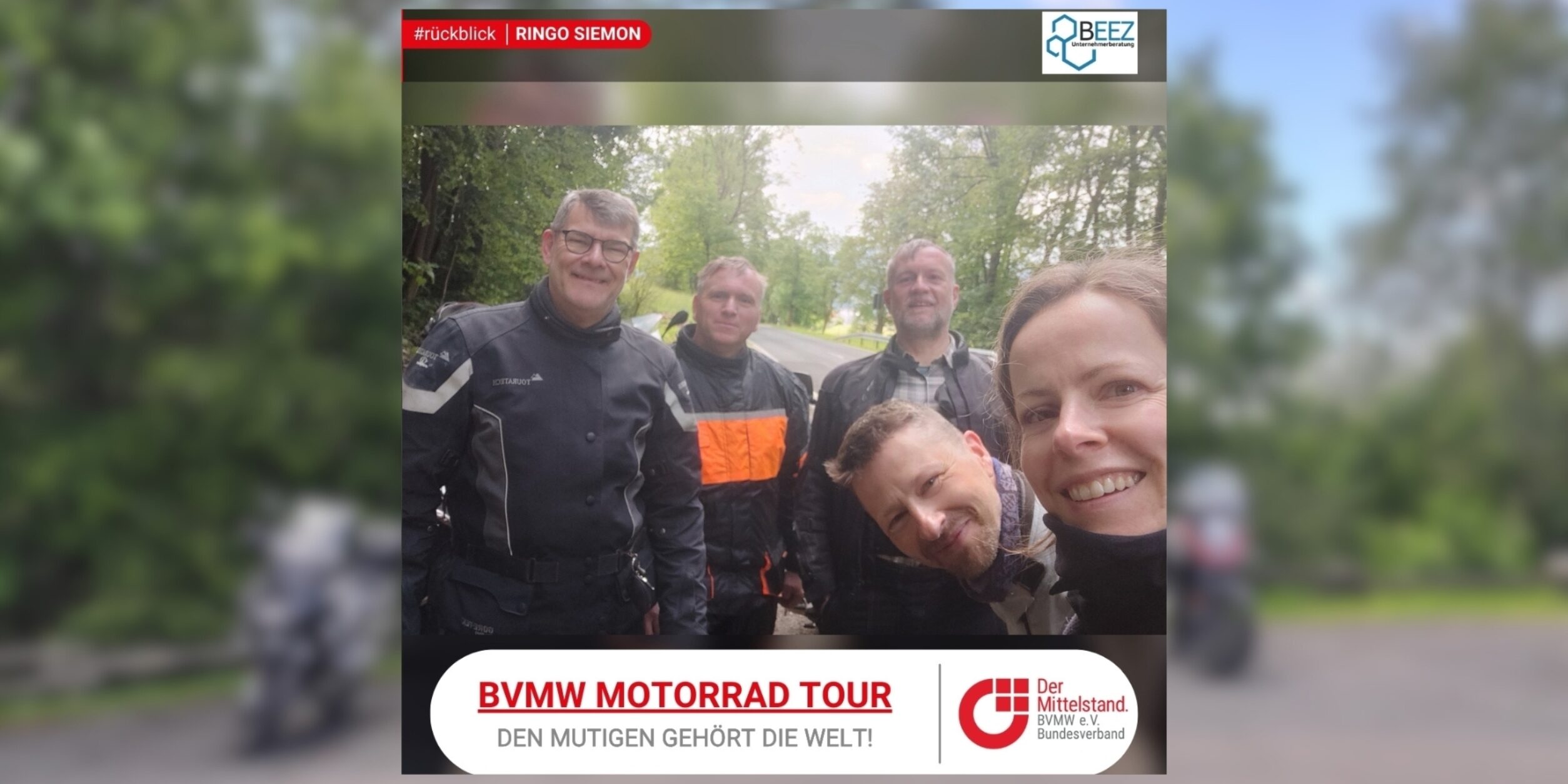 BVMW Biker Tour Blog Banner