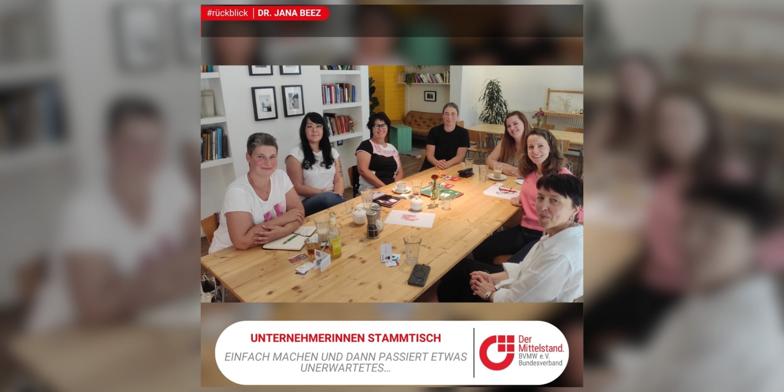 Dr Jana Beez Unternehmerinnen Stammtisch